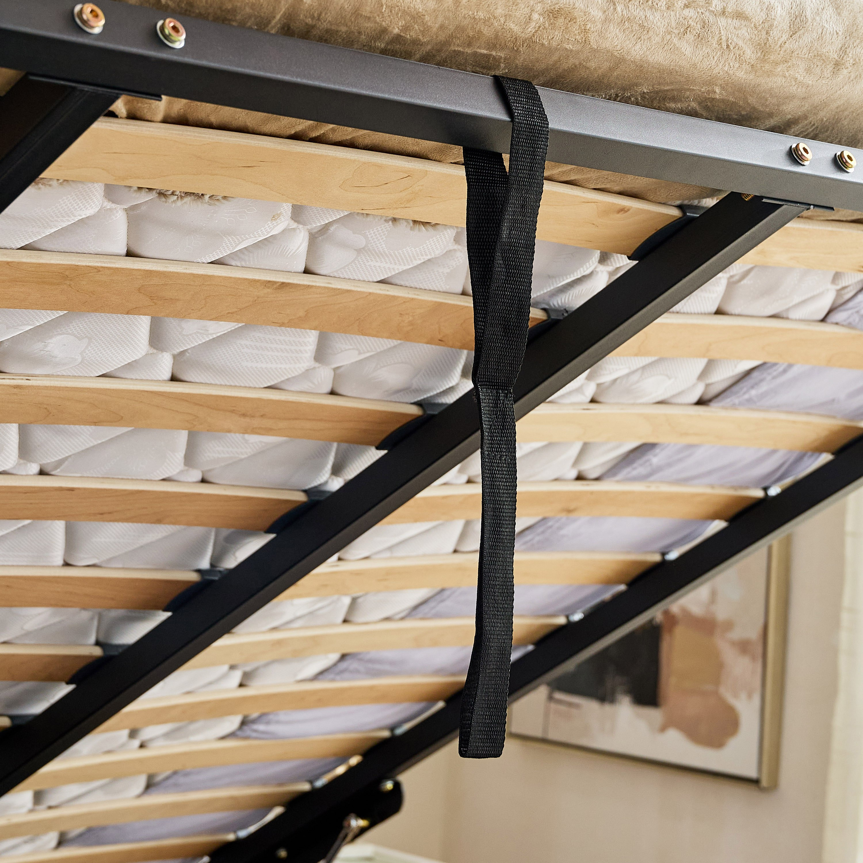 Nordica Novara Upholstered Hydraulic Storage King Bed - 180x200 cm-PROMO_HB_UAE_THRESHOLD_Furniture_020426-image-6
