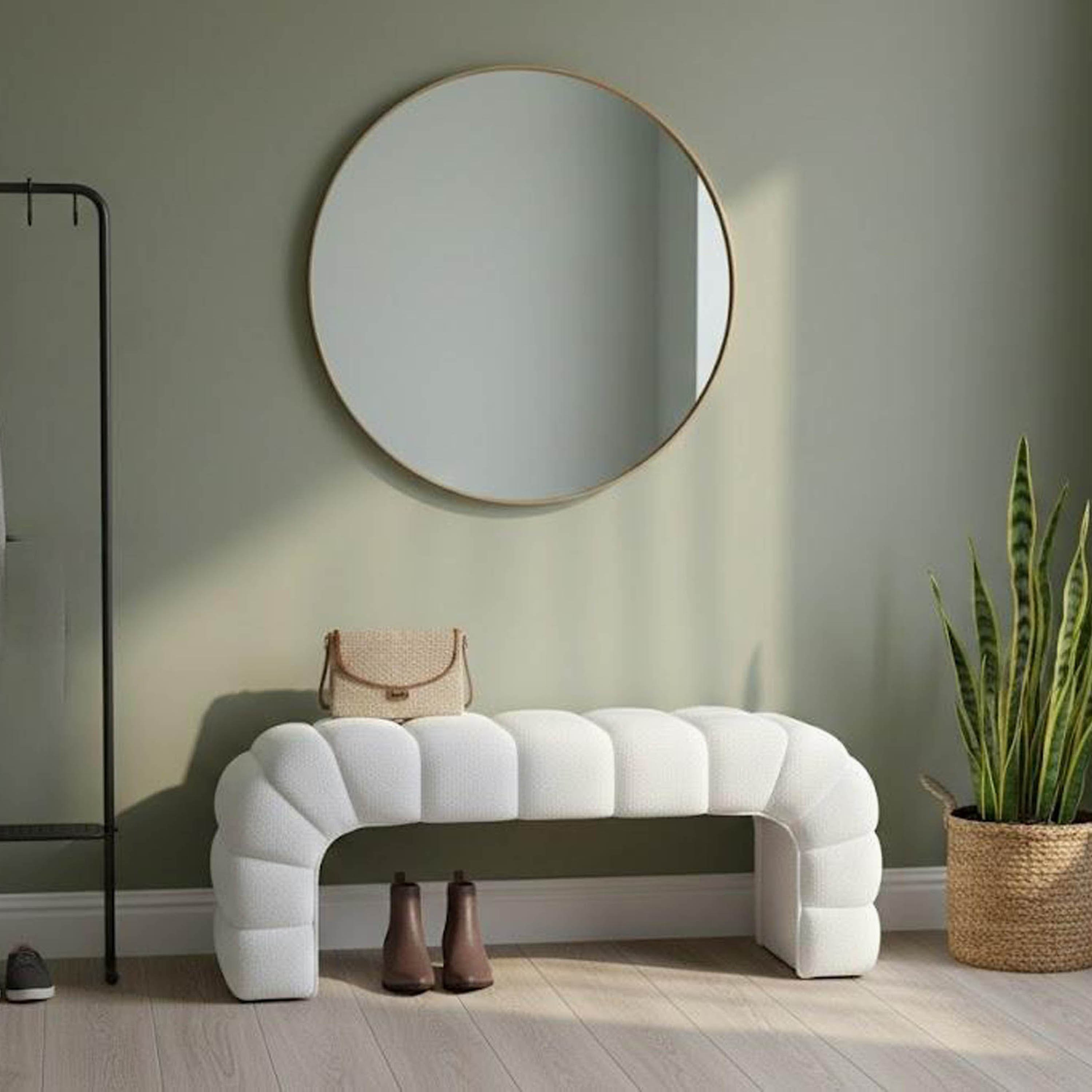 مقعد بنش قماشي من كافالو-hbxfurniture-sofasandarmchairs-benches-image-1