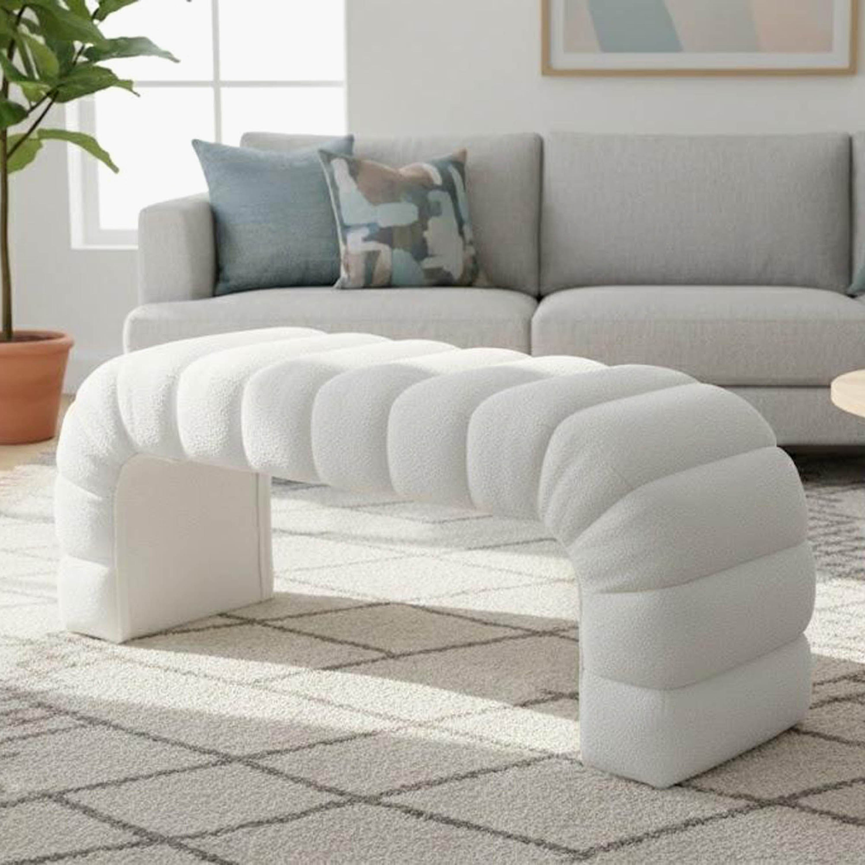 مقعد بنش قماشي من كافالو-hbxfurniture-sofasandarmchairs-benches-image-2