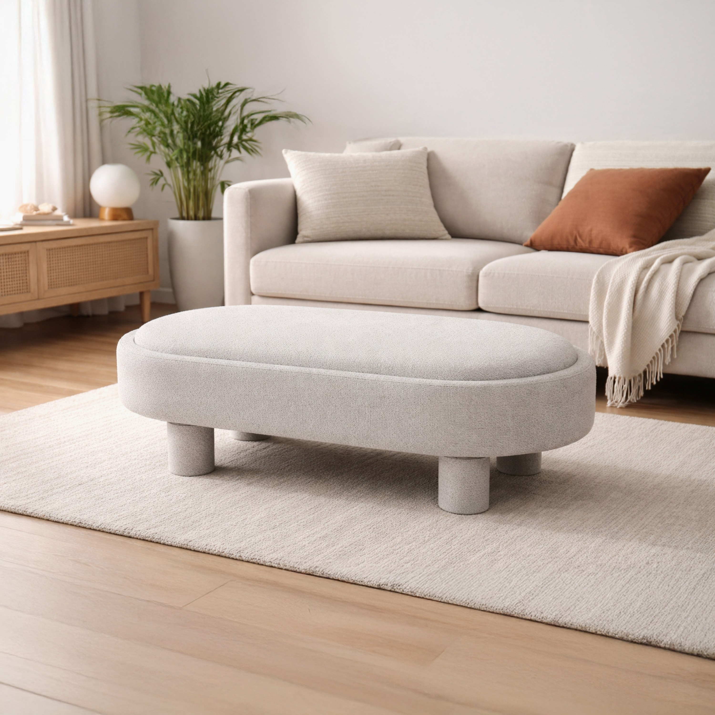 مقعد بنش قماش بمساحة تخزين من سيسيلي-hbxfurniture-sofasandarmchairs-benches-image-1