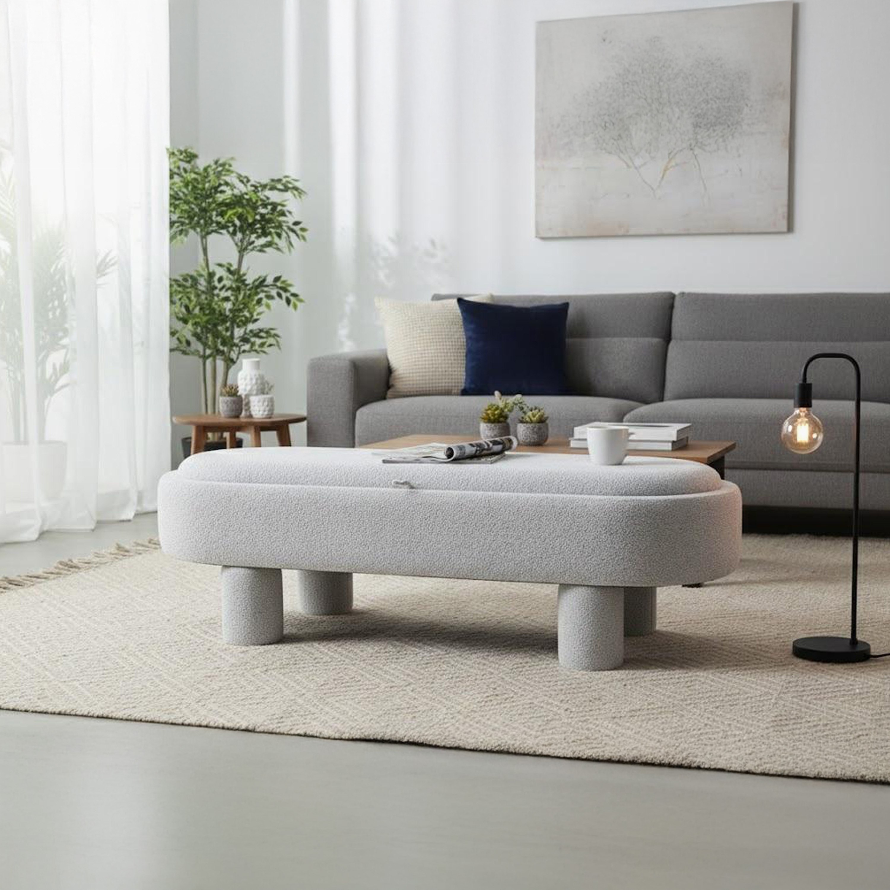 مقعد بنش قماش بمساحة تخزين من سيسيلي-hbxfurniture-sofasandarmchairs-benches-image-3