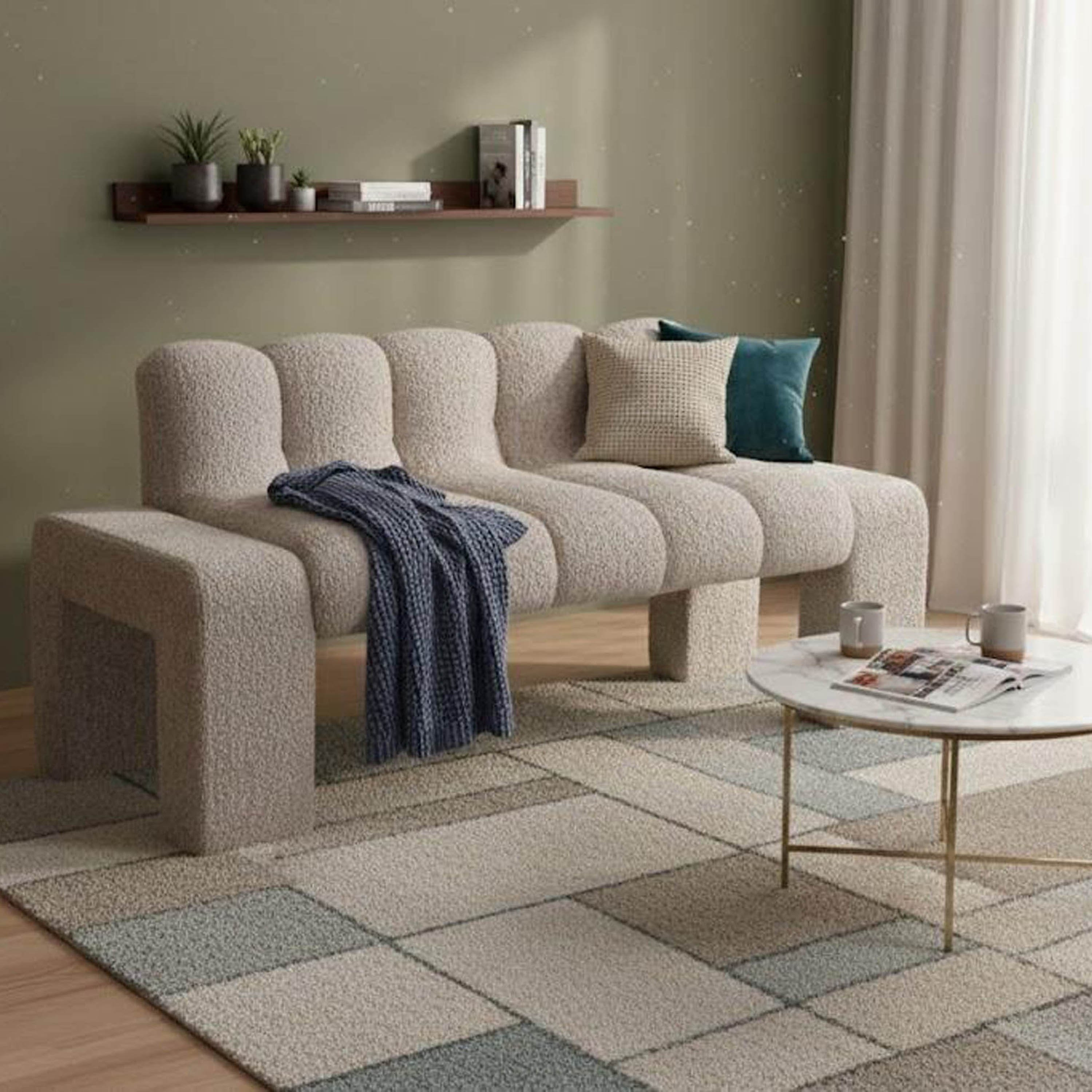Barcelo Fabric Bench-hbxfurniture-sofasandarmchairs-benches-image-2