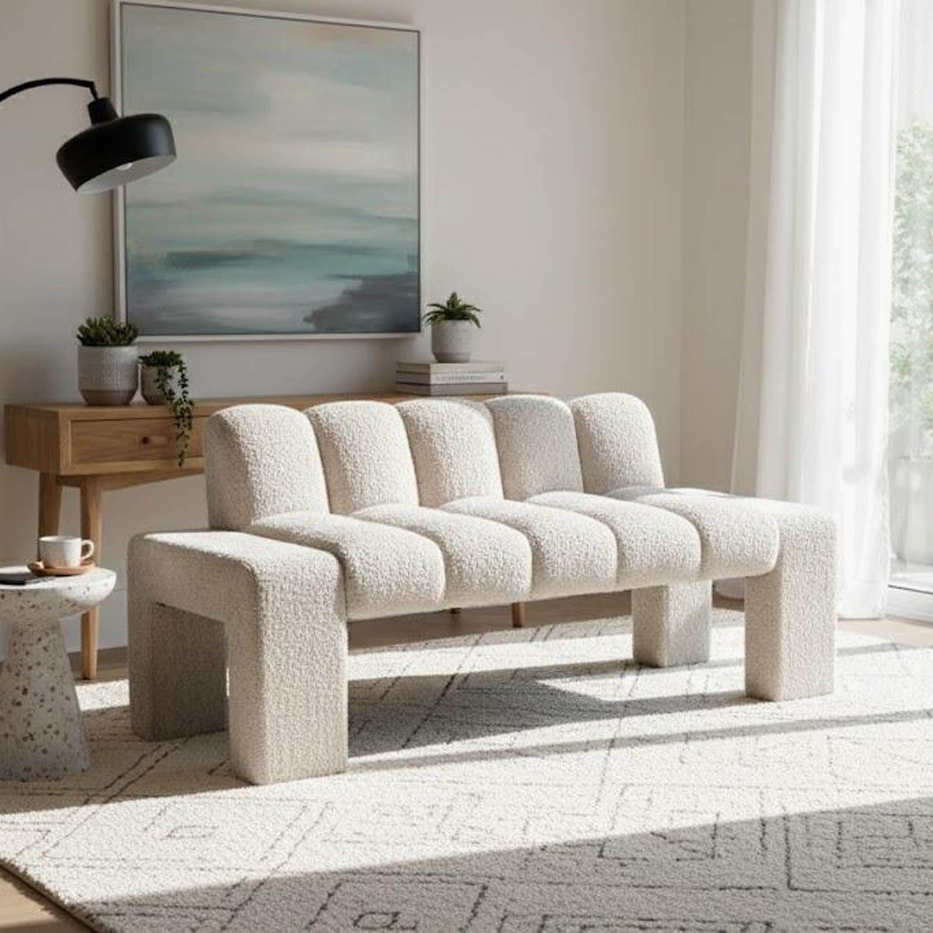 Barcelo Fabric Bench-hbxfurniture-sofasandarmchairs-benches-image-3