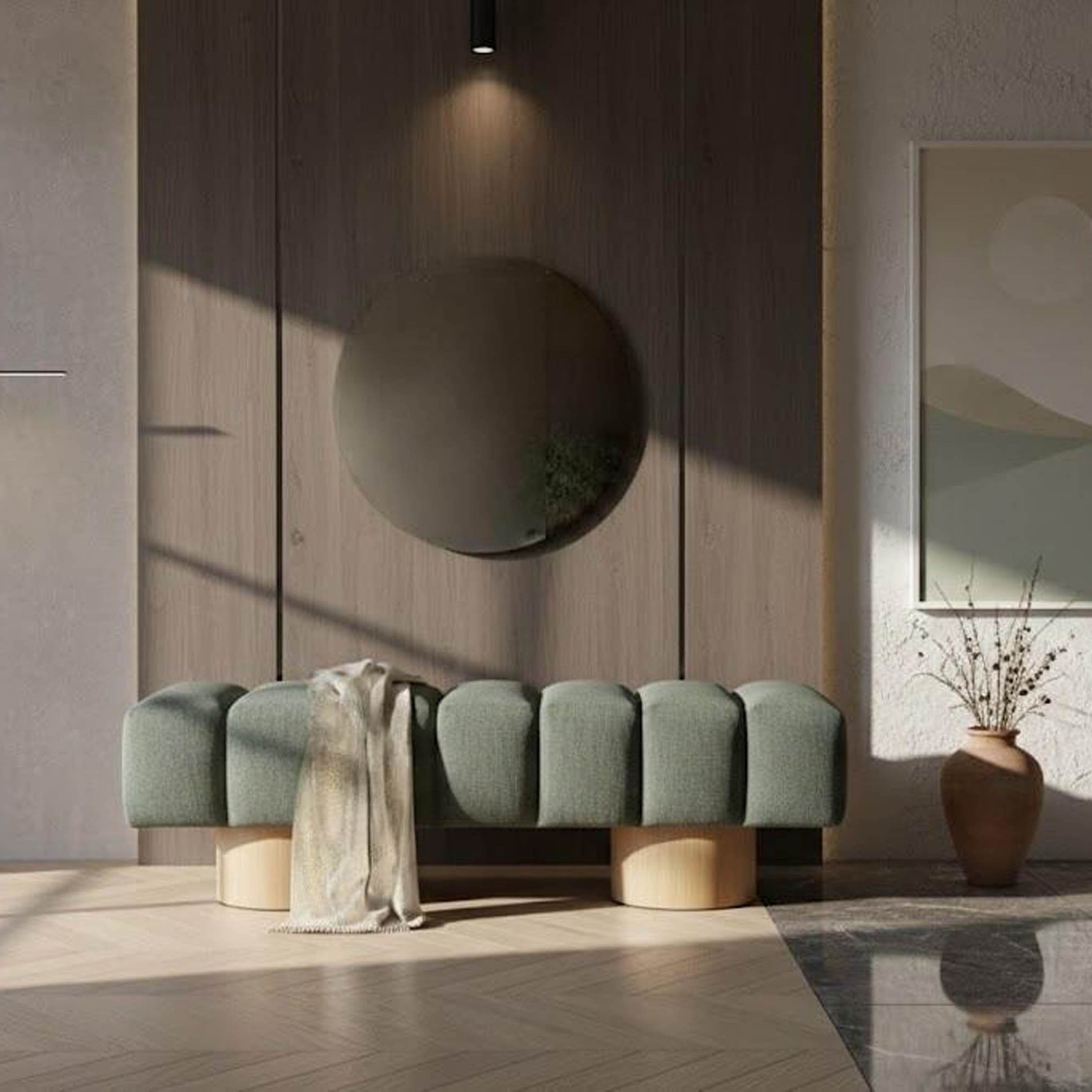 مقعد بنش قماش من بوسكو-hbxfurniture-sofasandarmchairs-benches-image-1