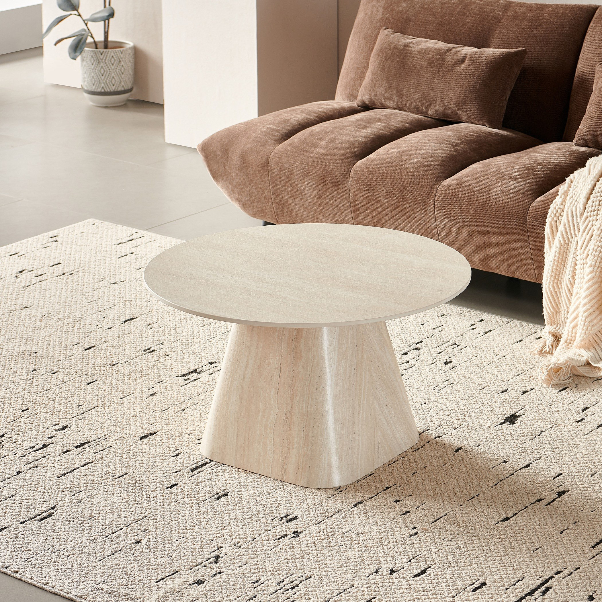 Astonia Round Sintered Stone Top Coffee Table-hbxlivingroom-tablesandstands-coffeetables-image-1