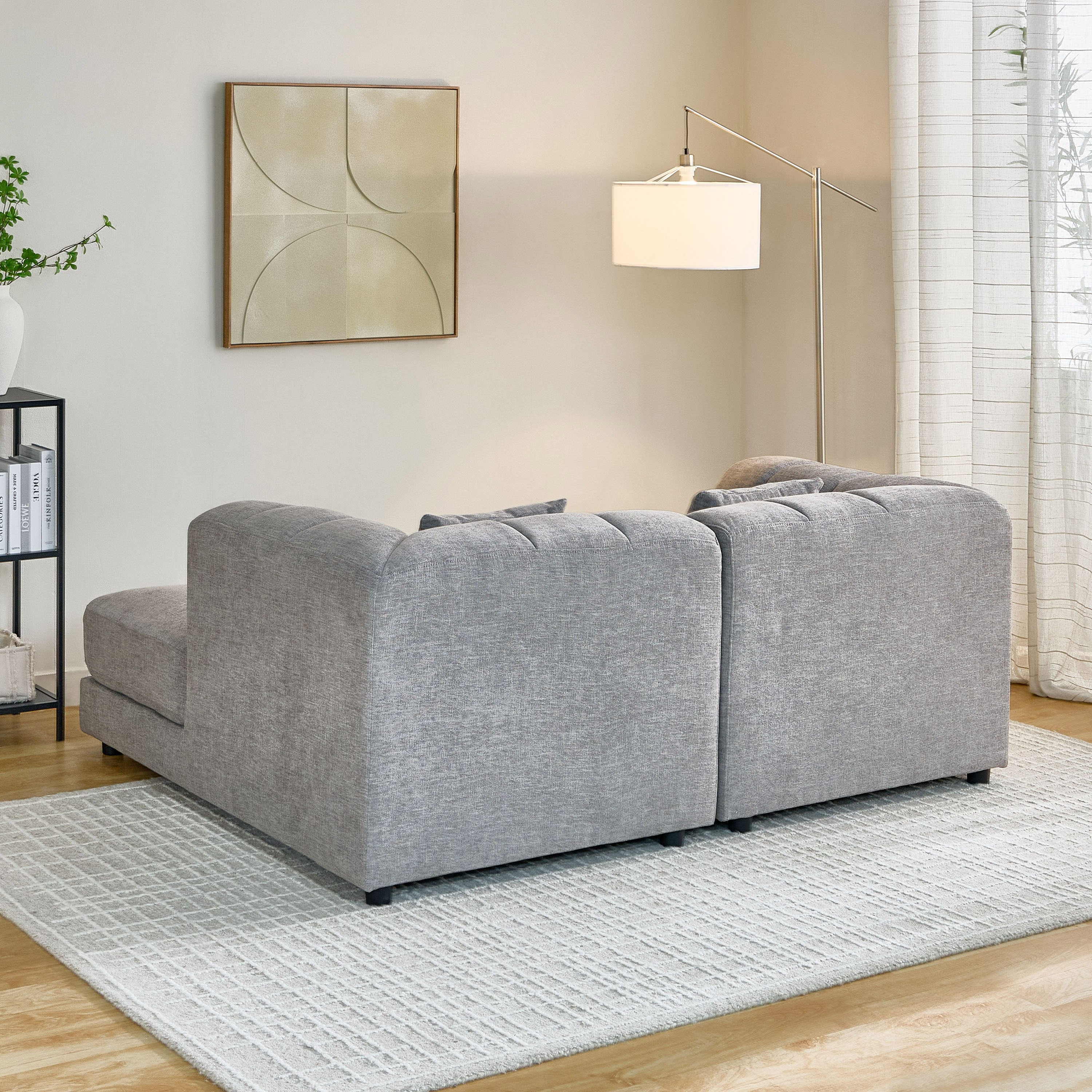 كرسي استرخاء قماش بذراع يمين من سكايف-hbxlivingroom-sofasandarmchairs-modularsofas-image-19