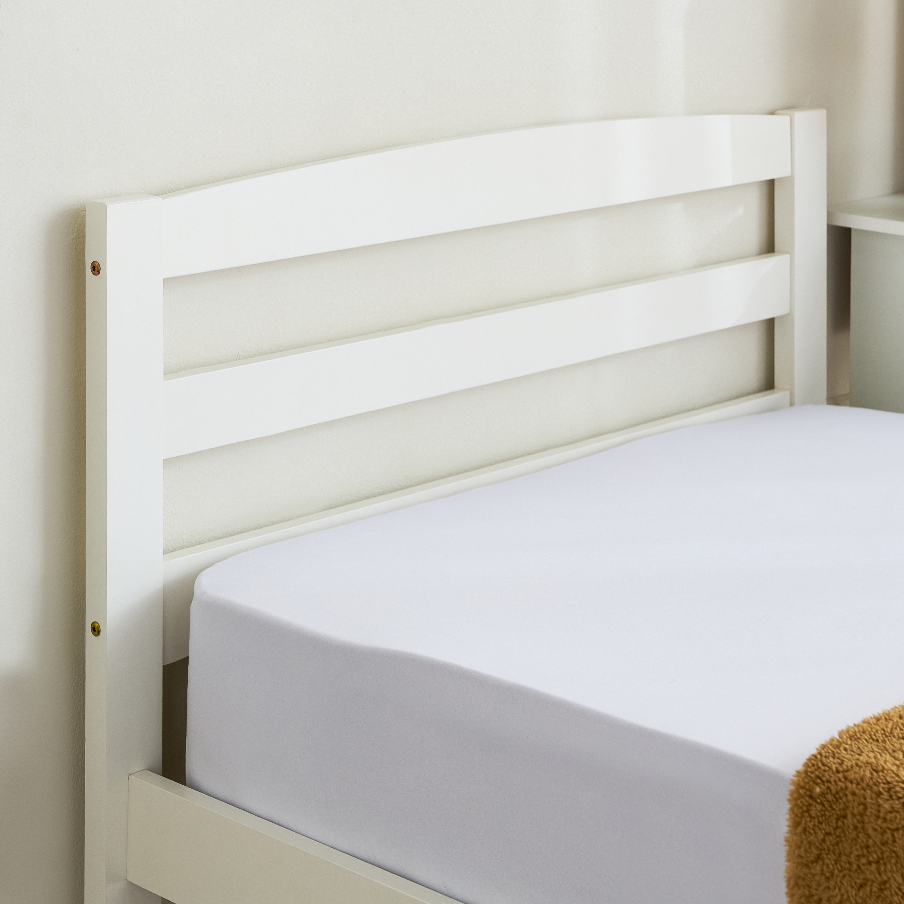 Movo Stova Vanilla Single Bed - 90x200 cm-hbxfurniture-bedsandbedsets-beds-single-image-3
