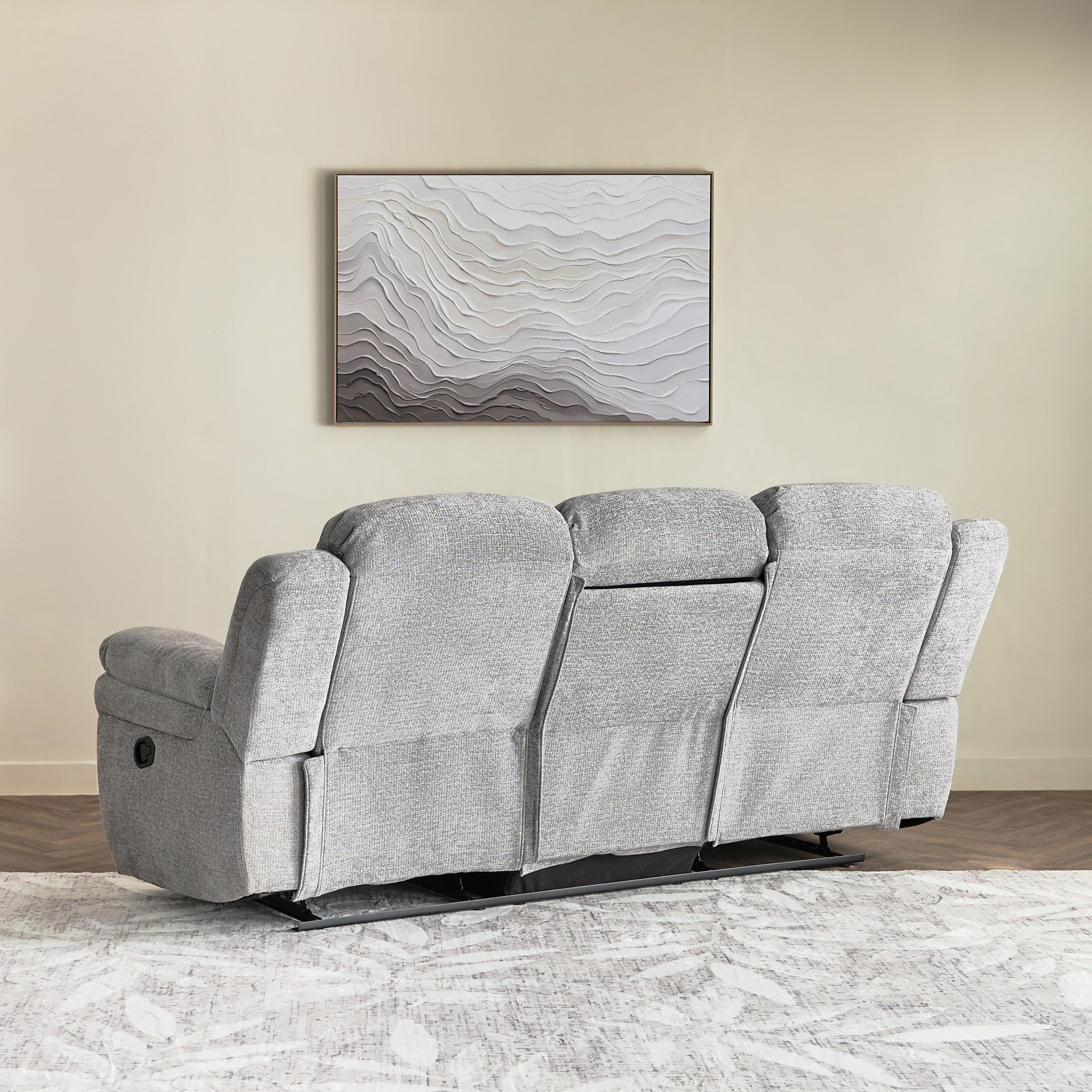 Stanford NXT 3-Seater Fabric Recliner with Drop Down and 2 Cupholders-hbxlivingroom-sofasandarmchairs-sofas-image-6