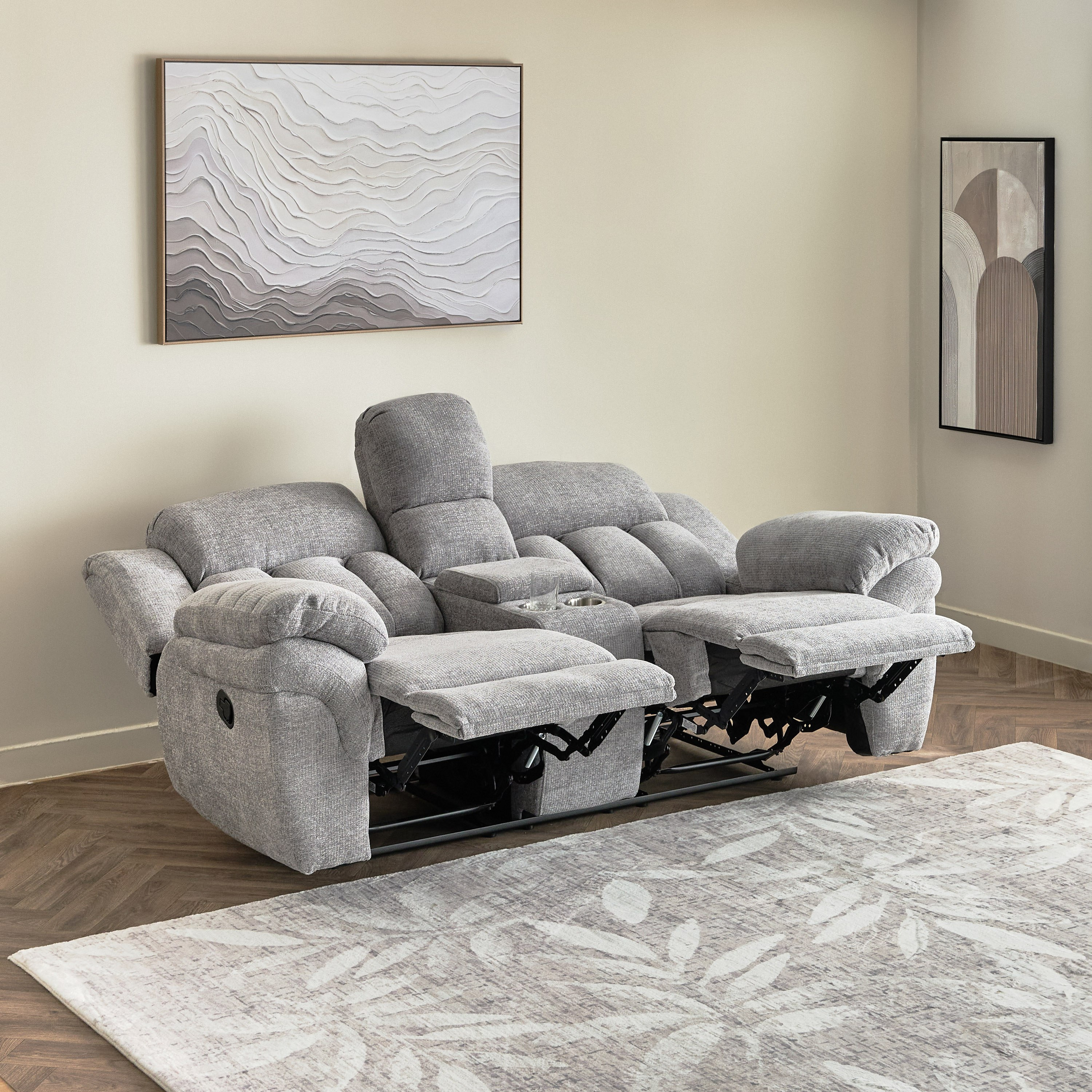 Stanford NXT 2-Seater Fabric Recliner with Console and 2 Cupholders-hbxlivingroom-sofasandarmchairs-sofas-image-4