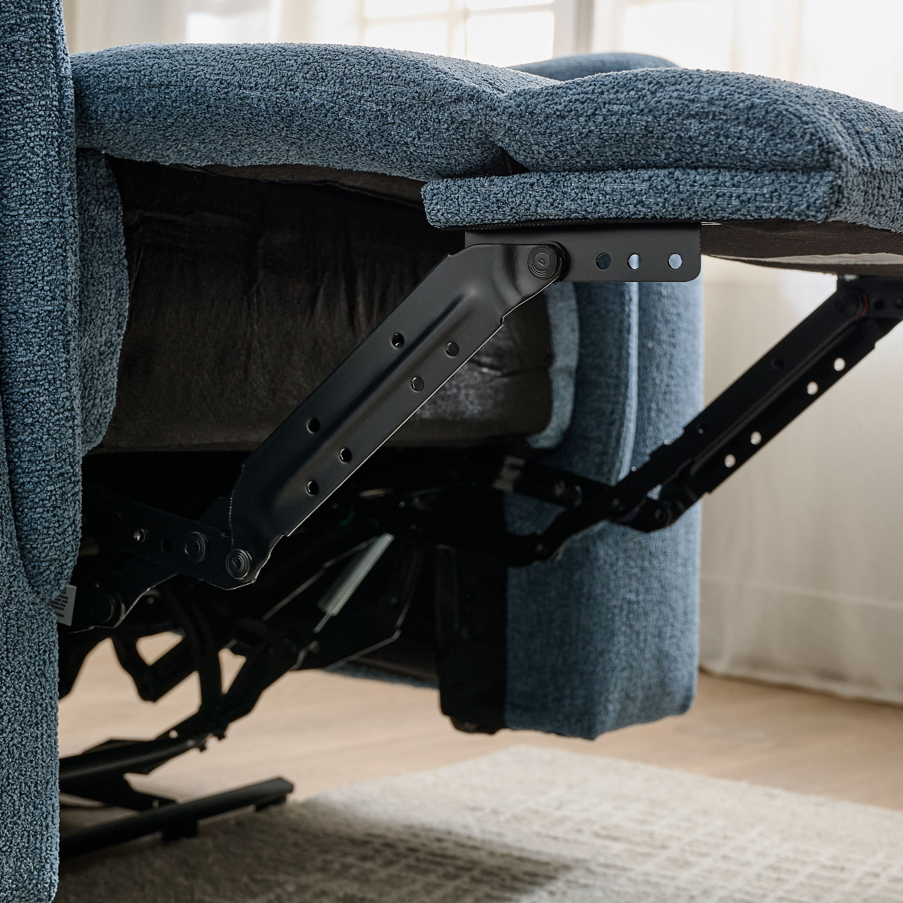 Brunswick Fabric Recliner Armchair-hbxfurniture-livingroom-sofasandsofasets-image-9