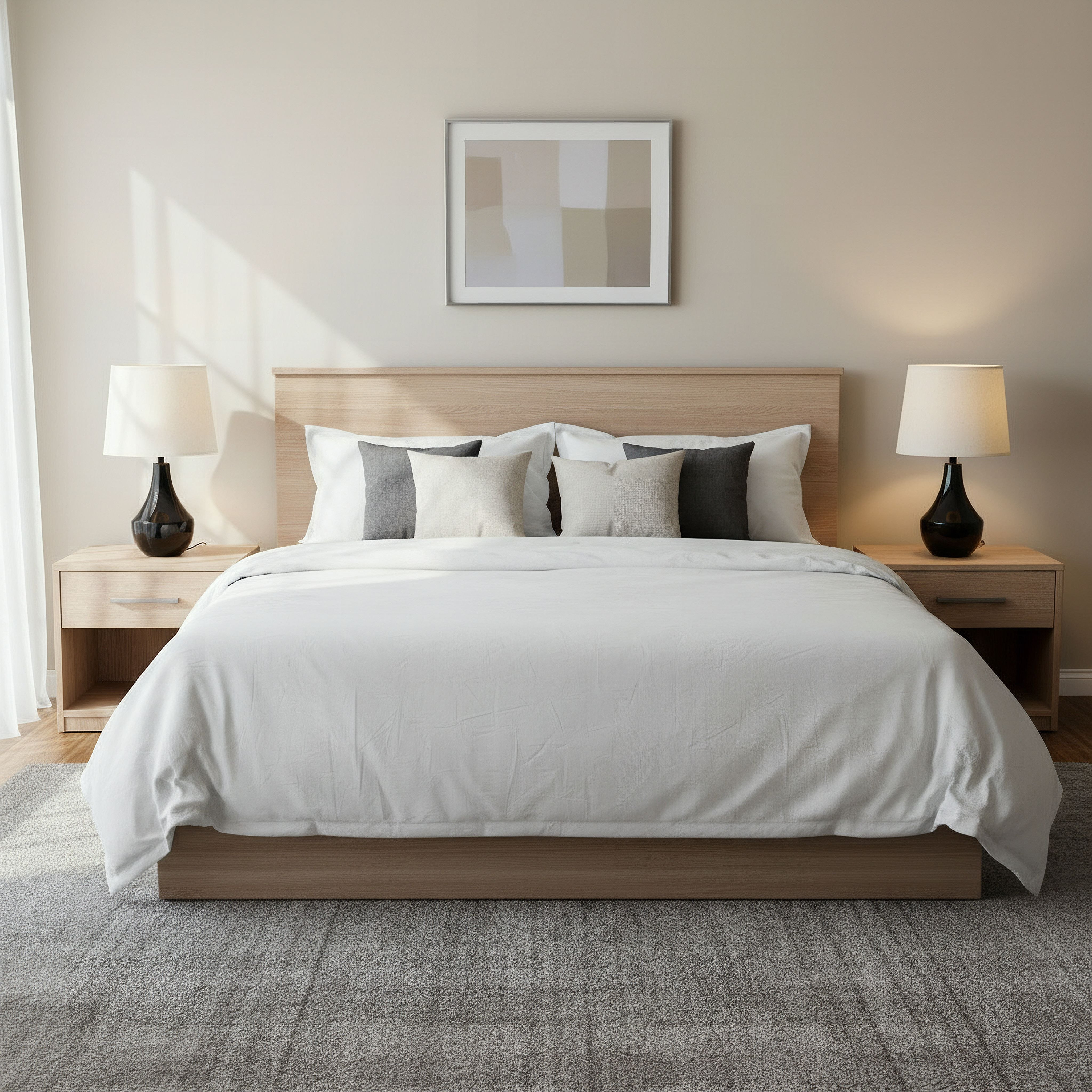 طقم مصباح طاولة سيراميك قطعتين من كايان – 28×28×50 سم-hbxlivingroom-lighting-tablelamps-image-5