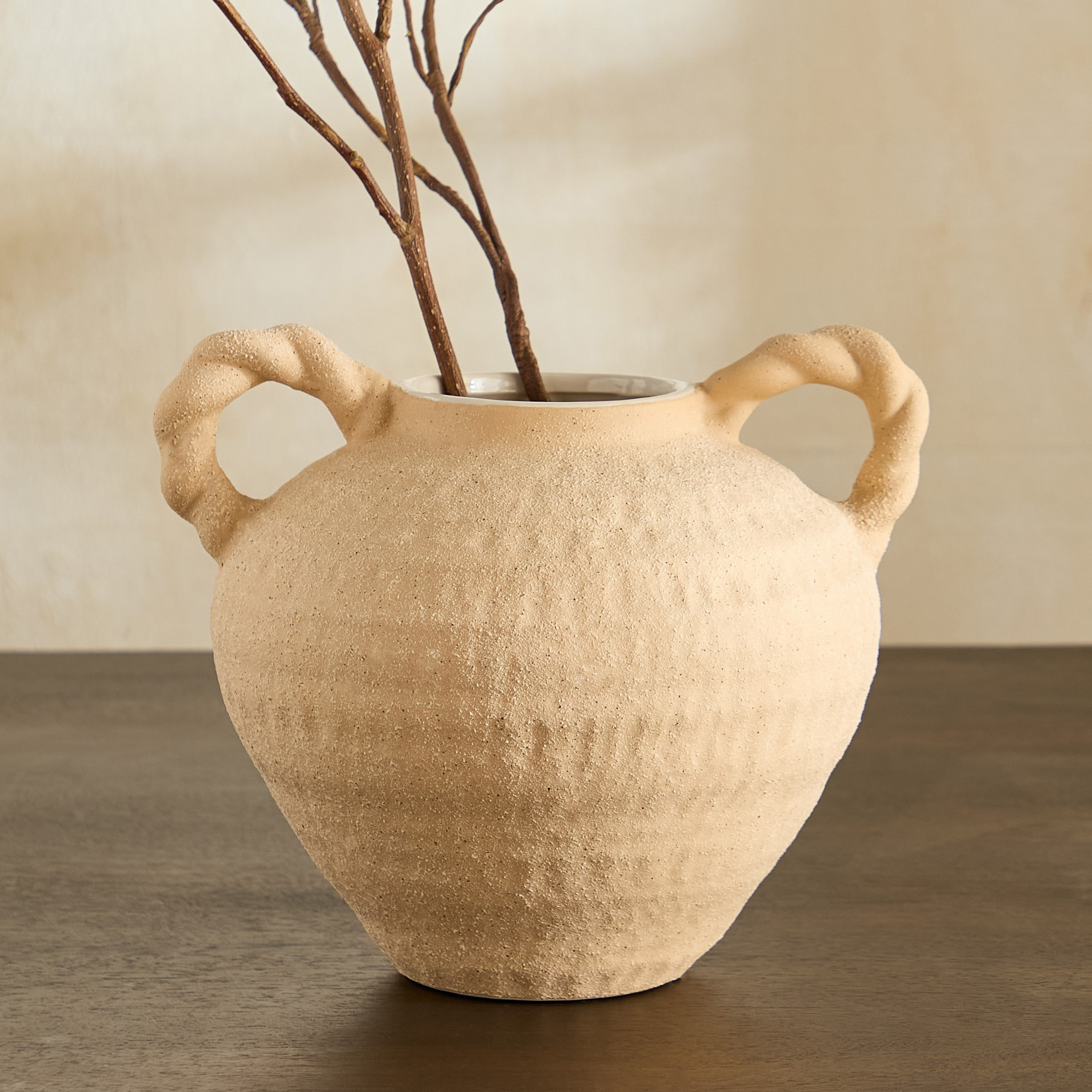 Umber Alora Decorative Vase - 23.5x20x20 cm-hbxbedroom-decorandaccessories-vases-image-5