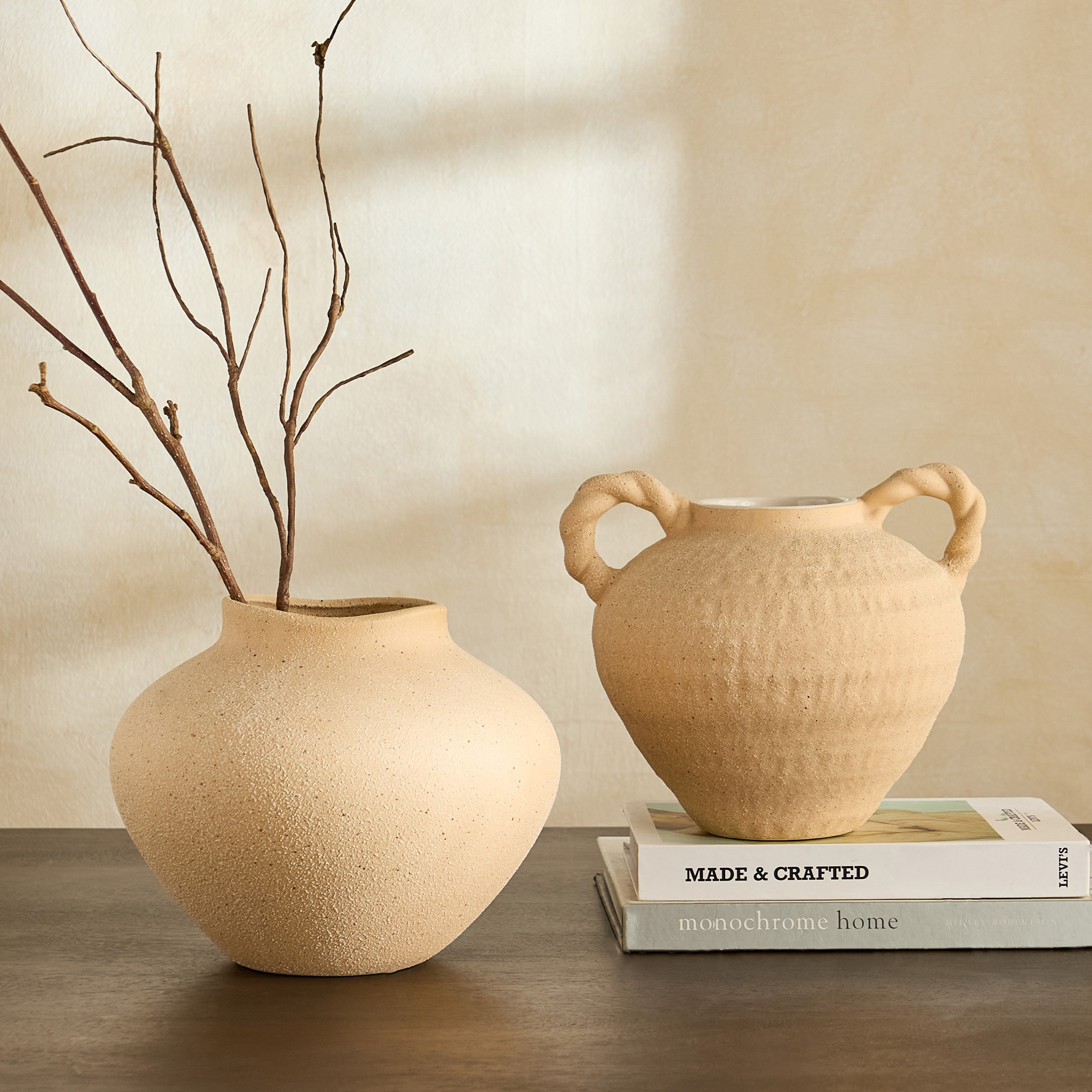 Umber Alora Decorative Vase - 23.5x20x20 cm-hbxbedroom-decorandaccessories-vases-image-8
