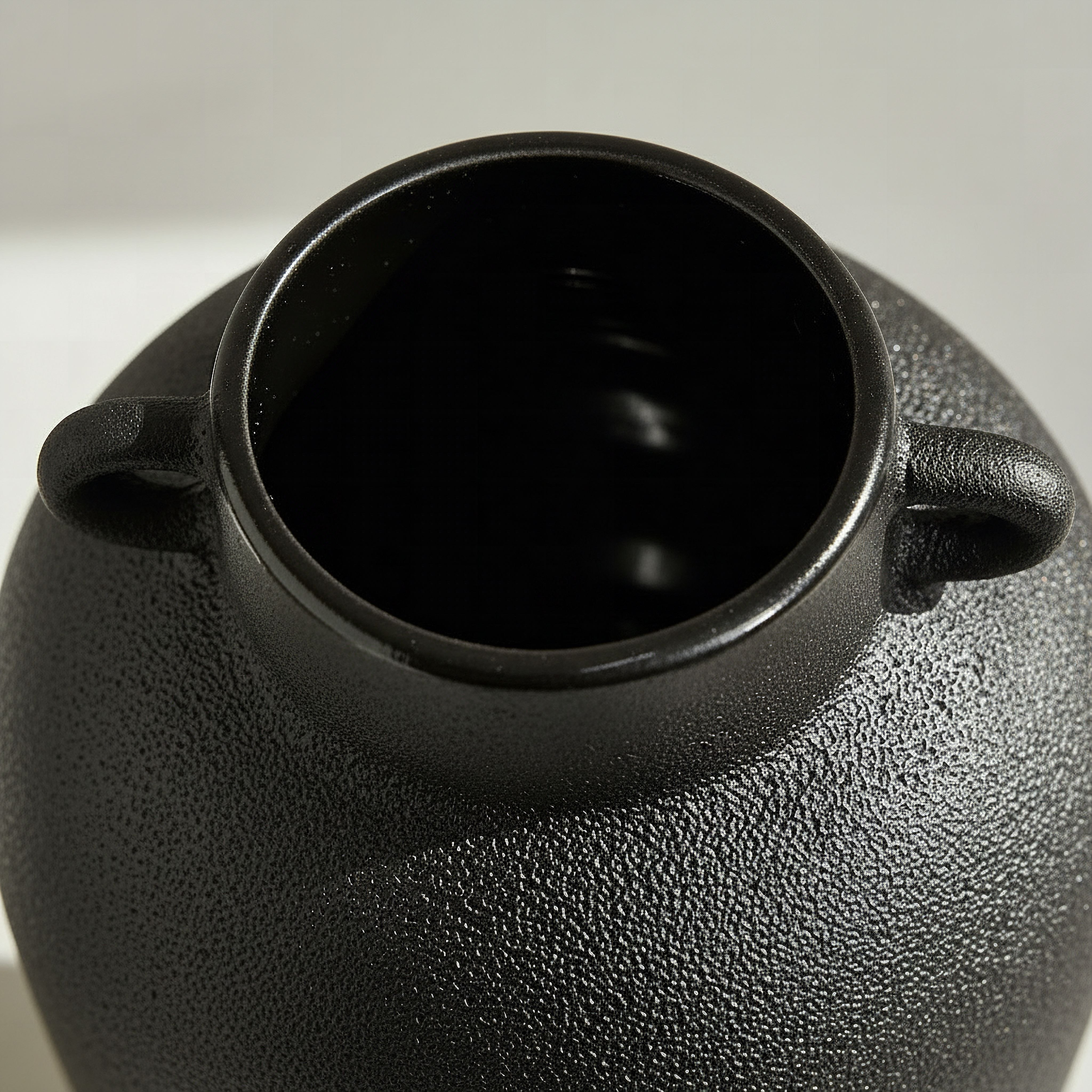 Monochrome Alora Decorative Vase - 16.5x16.5x25 cm-hbxbedroom-decorandaccessories-vases-image-2