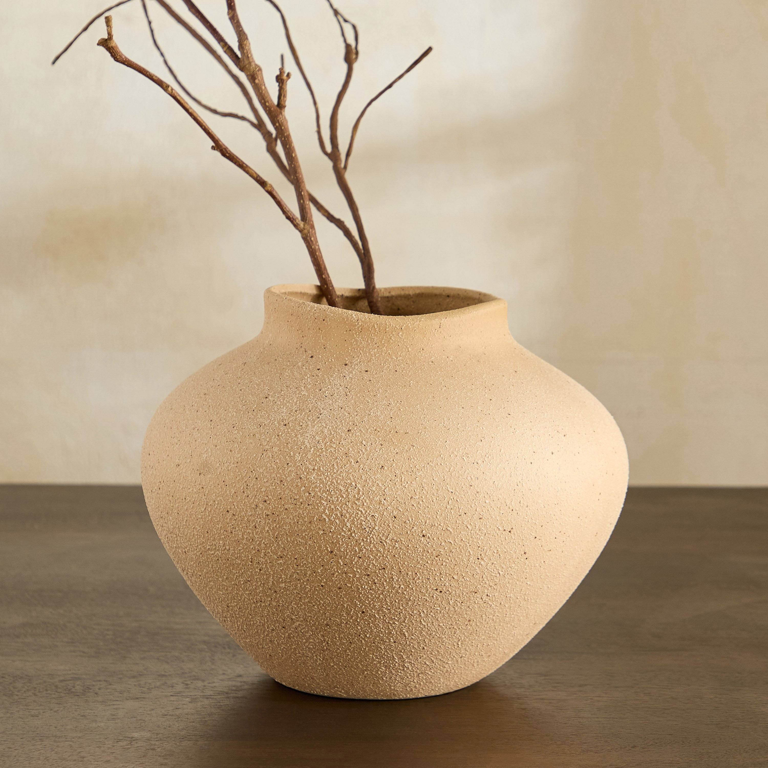 Umber Alora Decorative Vase - 23.5x23.5x19.5 cm-hbxbedroom-decorandaccessories-vases-image-5