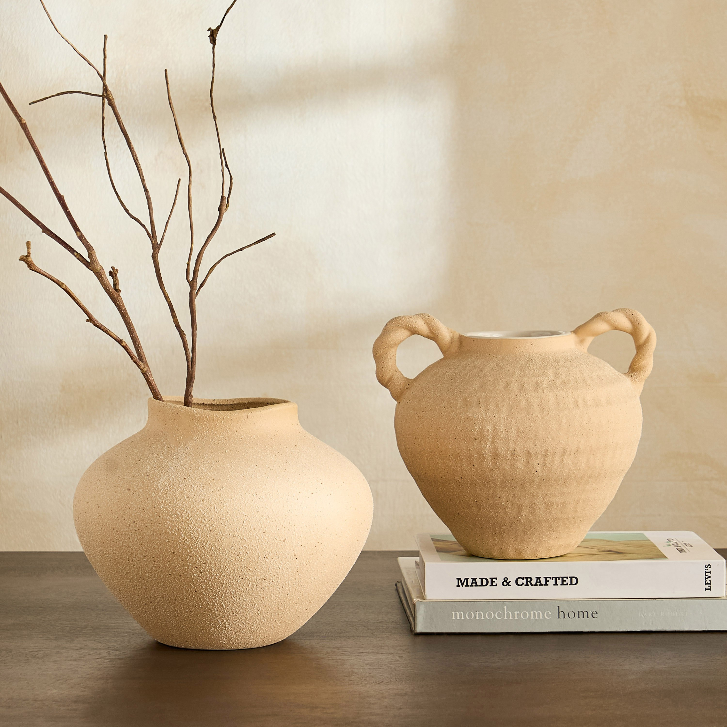 Umber Alora Decorative Vase - 23.5x23.5x19.5 cm-hbxbedroom-decorandaccessories-vases-image-8