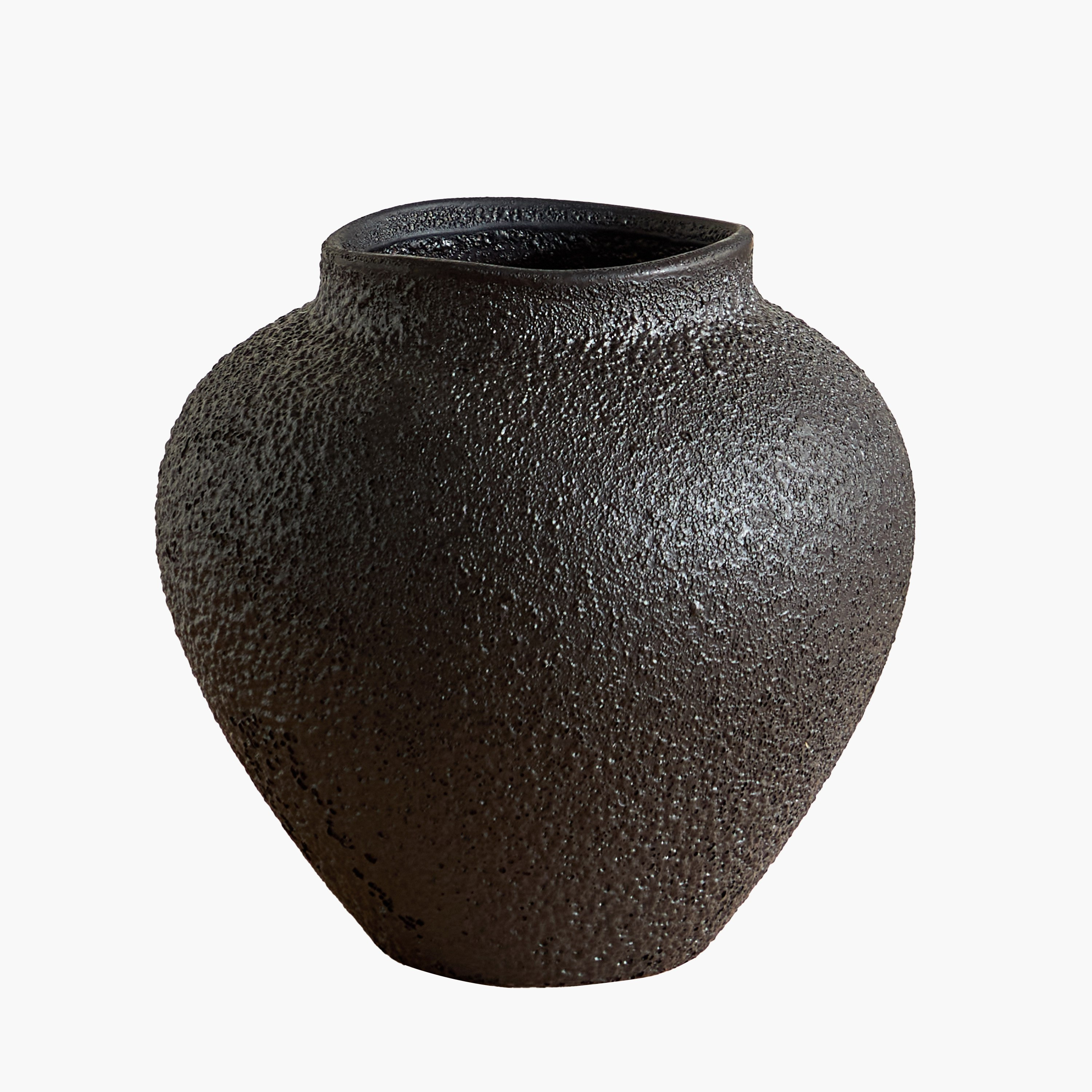 Monochrome Alora Decorative Vase - 19x18.5x18.7 cm-hbxbedroom-decorandaccessories-vases-image-9