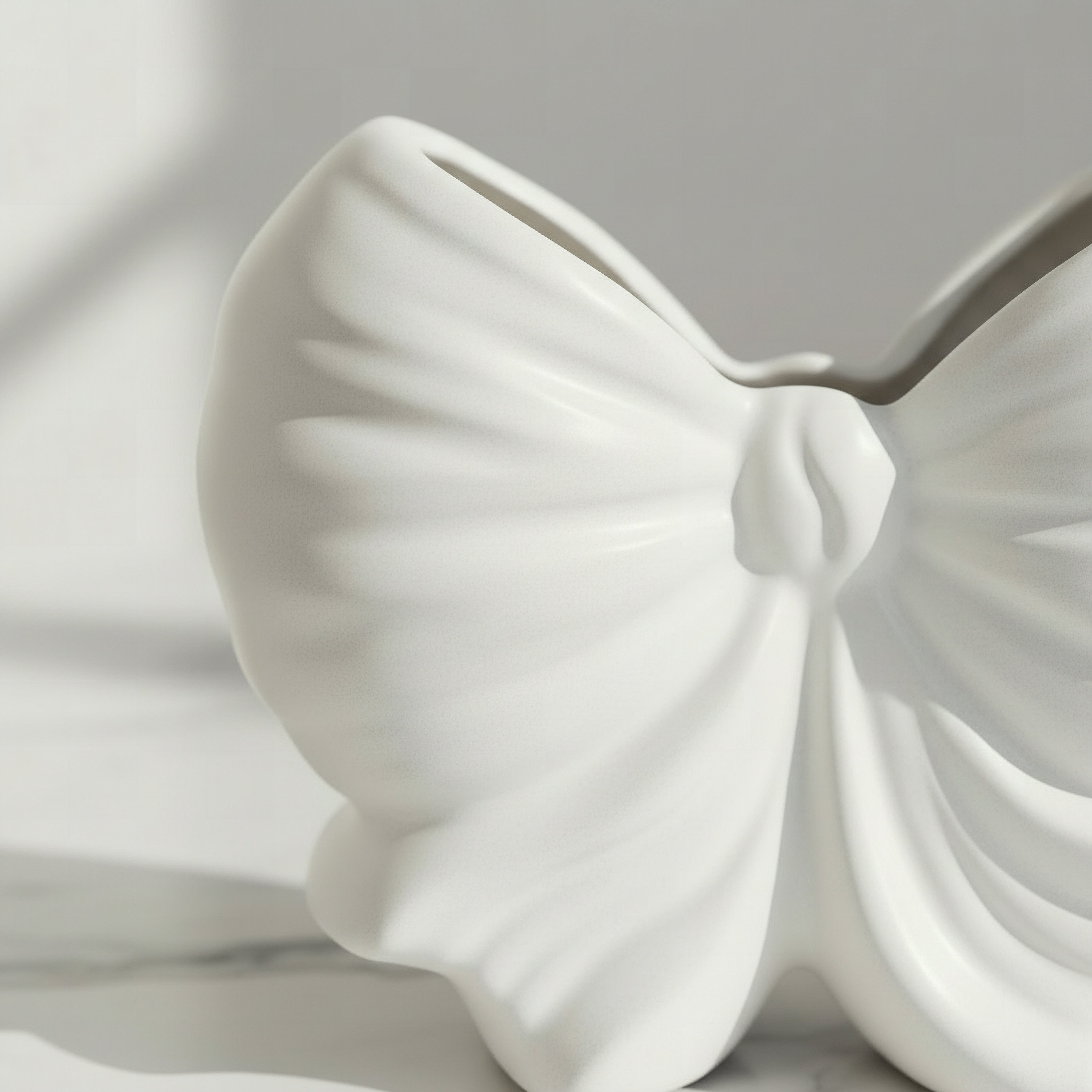 Alora Tilden Monochrome Decorative Vase - 15x6.2x12 cm-hbxbedroom-decorandaccessories-vases-image-3
