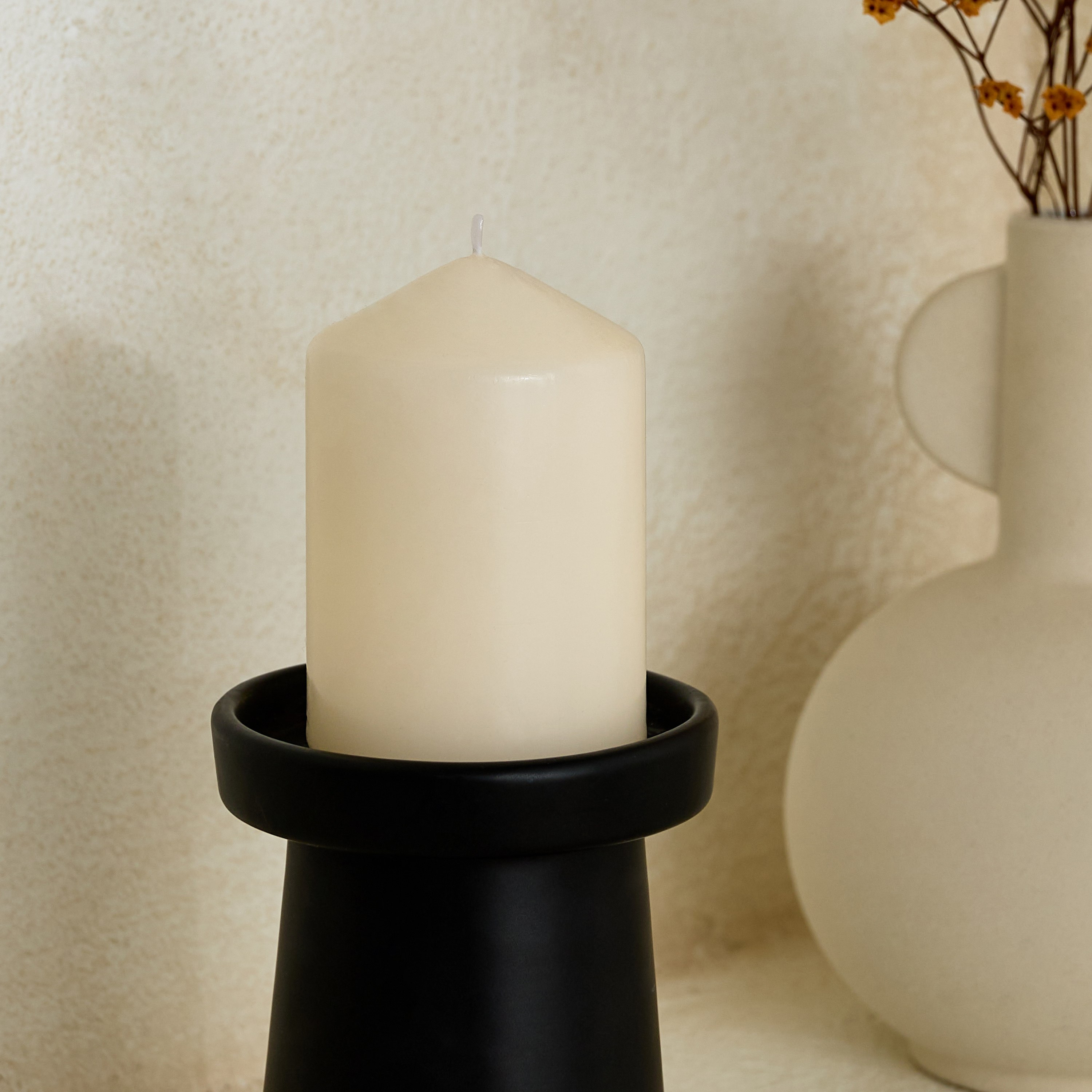 Luna Unscented Pillar Candle - 48 h-hbxlivingroom-decorandaccessories-candles-image-5