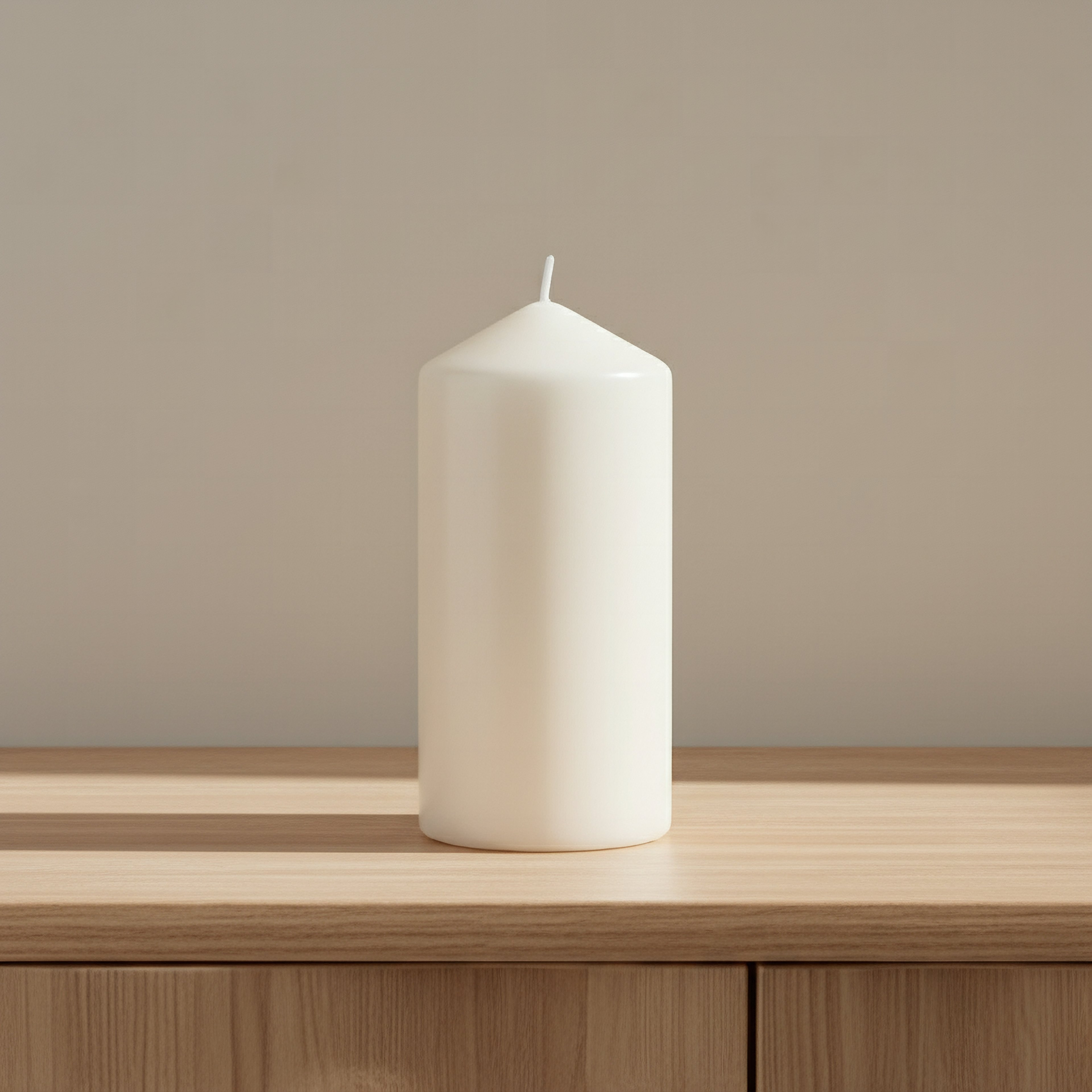 Luna Unscented Pillar Candle - 60 h-hbxlivingroom-decorandaccessories-candles-image-2