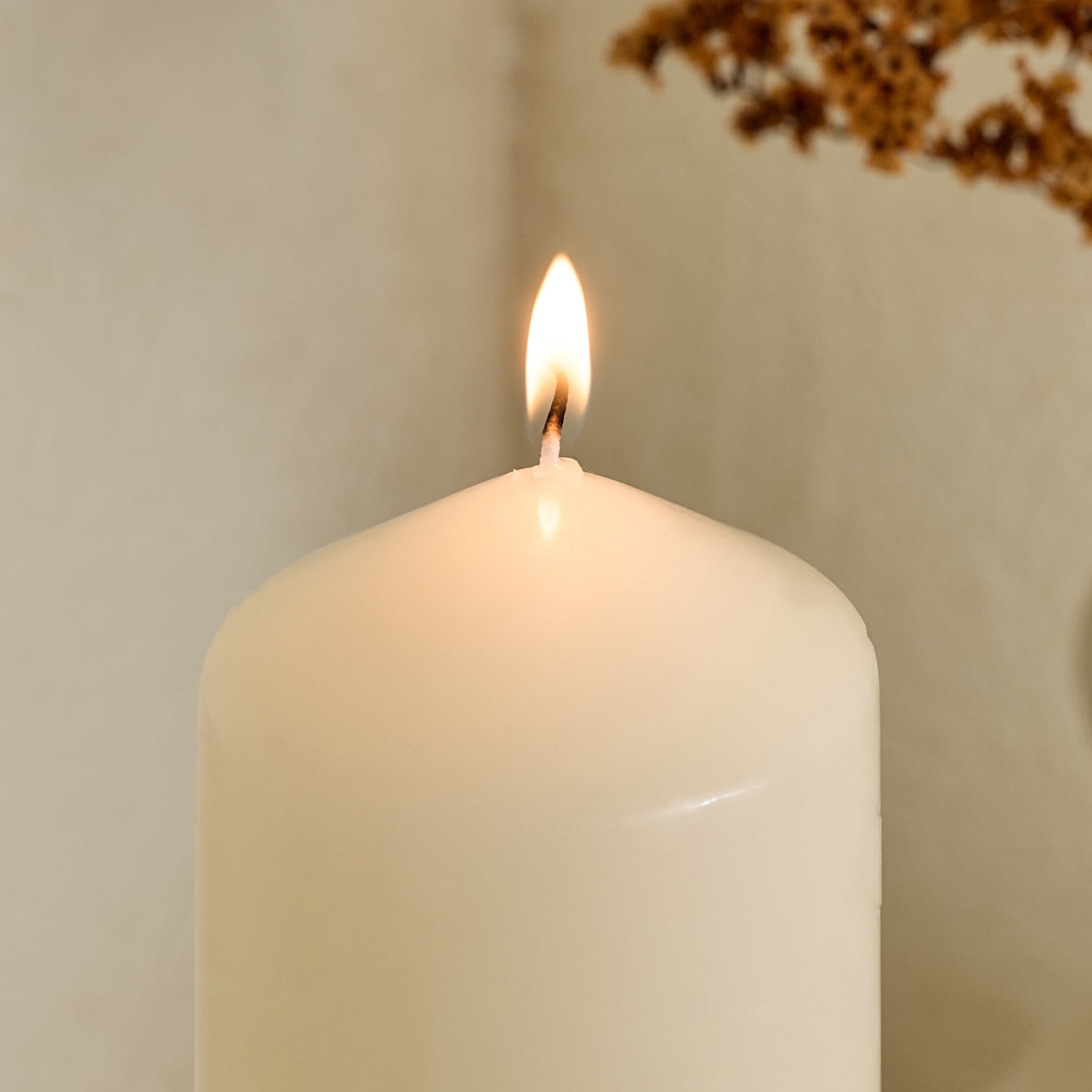 Luna Unscented Pillar Candle - 100 h-hbxlivingroom-decorandaccessories-candles-image-7