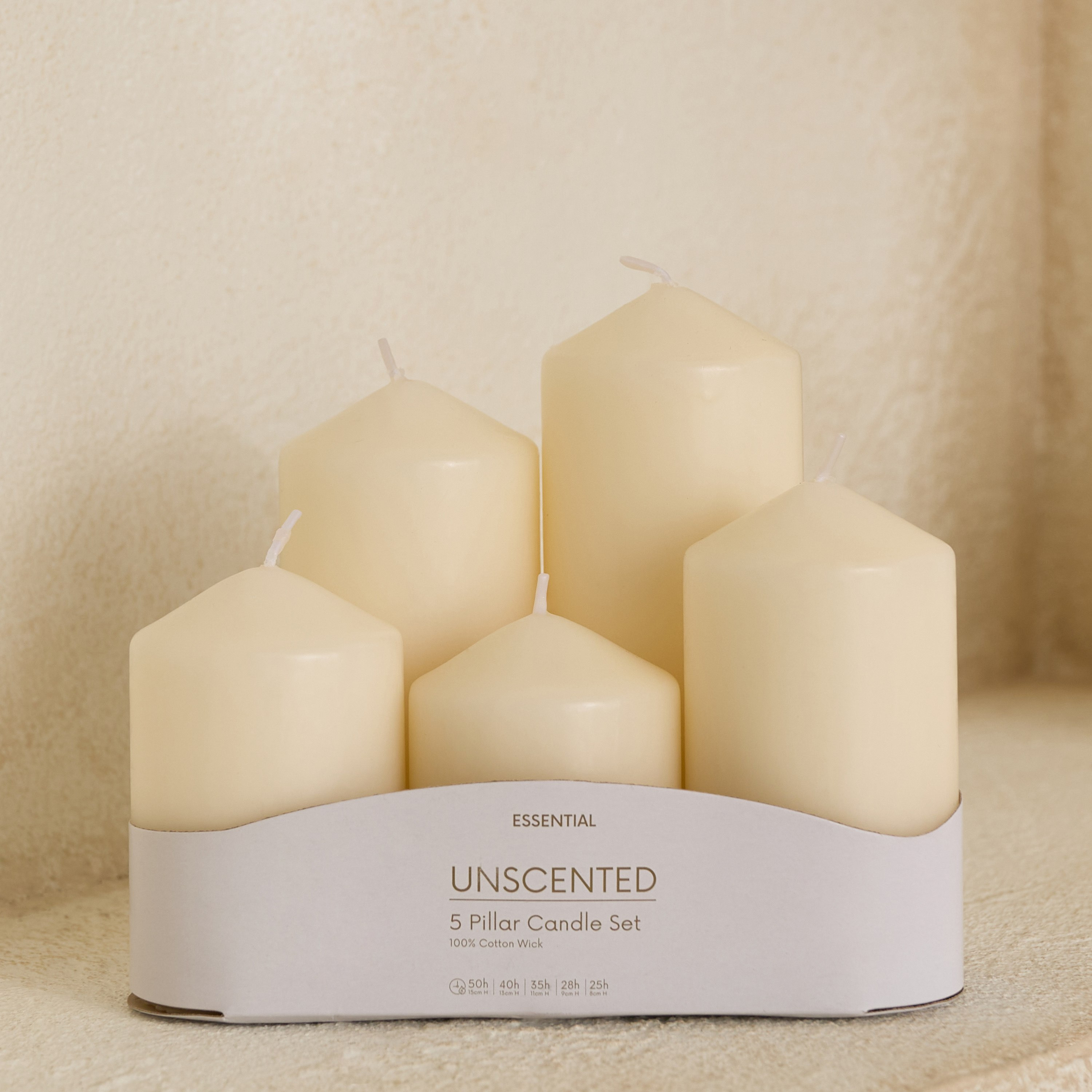 Luna 5-Piece Unscented Pillar Candle Set-hbxlivingroom-decorandaccessories-candles-image-9