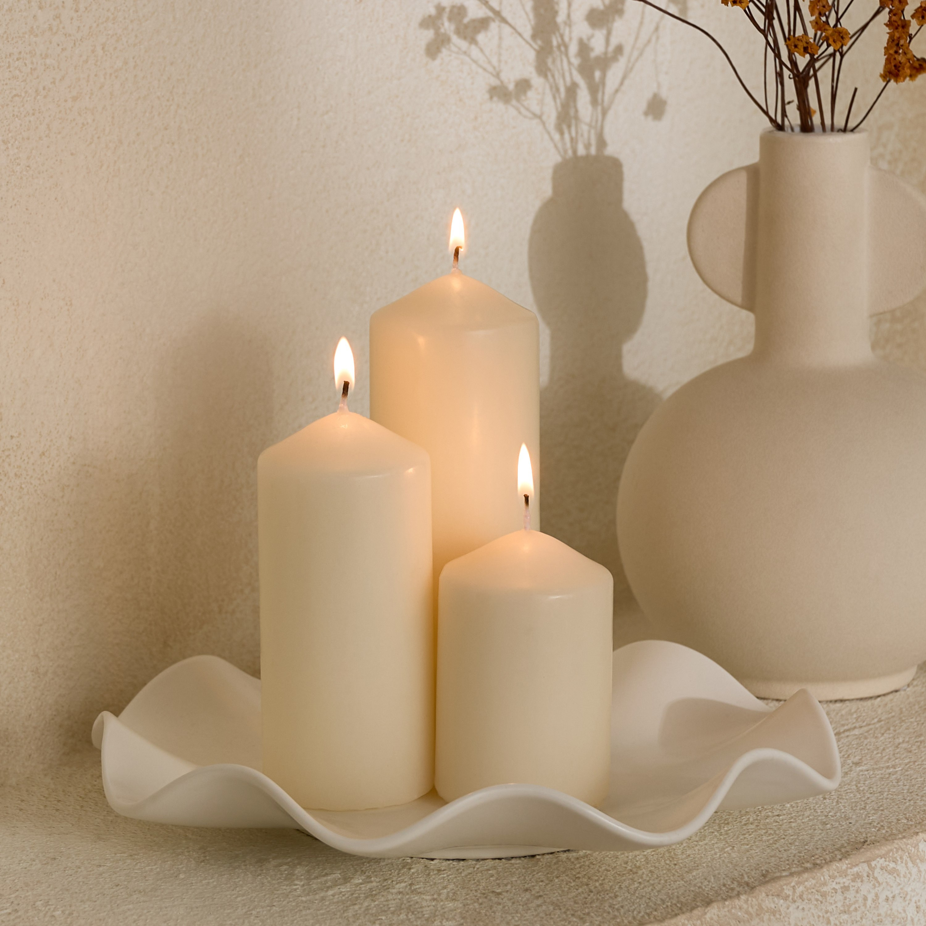 Luna 3-Piece Unscented Pillar Candle Set-hbxlivingroom-decorandaccessories-candles-image-6