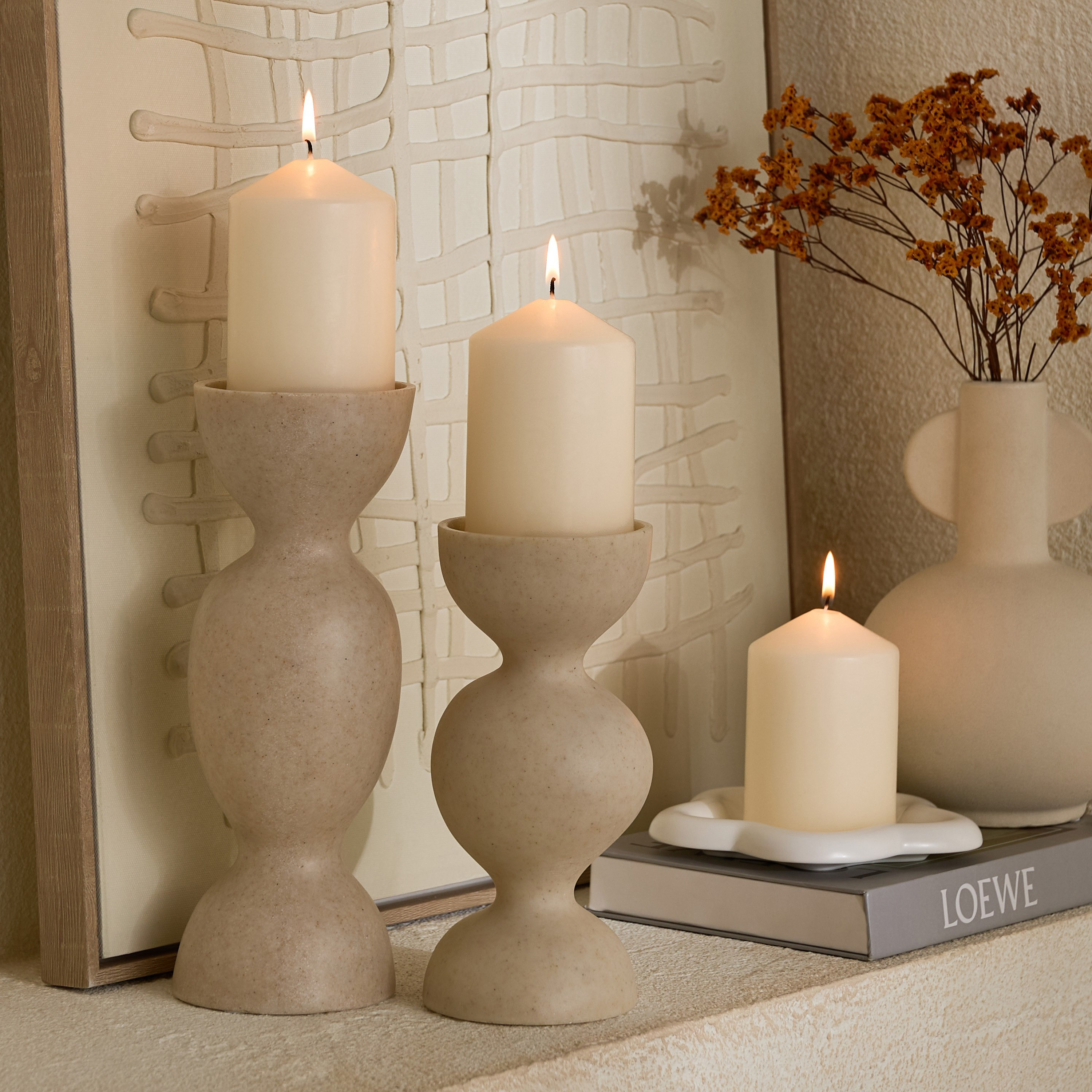 Luna 3-Piece Unscented Pillar Candle Set-hbxlivingroom-decorandaccessories-candles-image-8