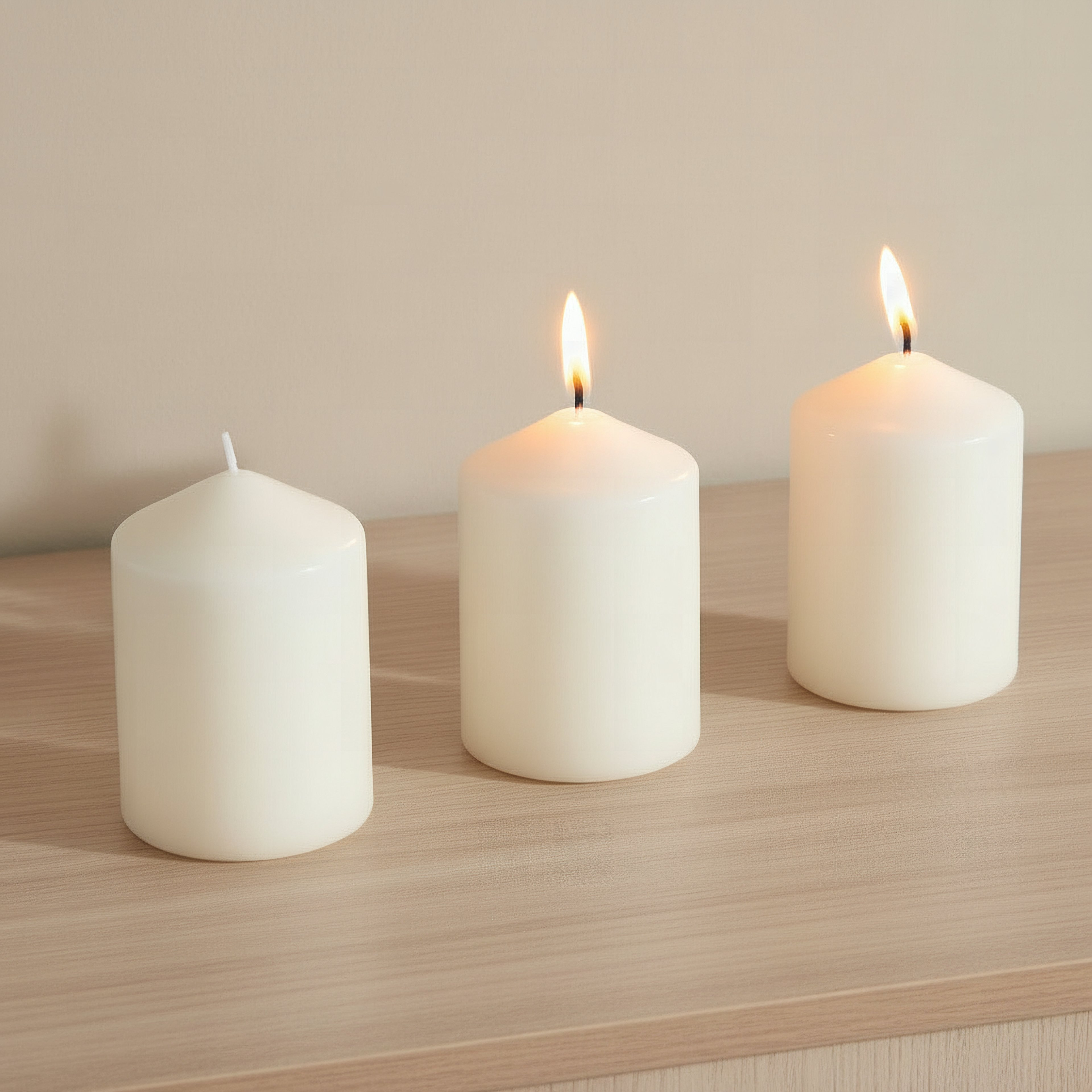 Luna 3-Piece Unscented Pillar Candle Set-hbxlivingroom-decorandaccessories-candles-image-3