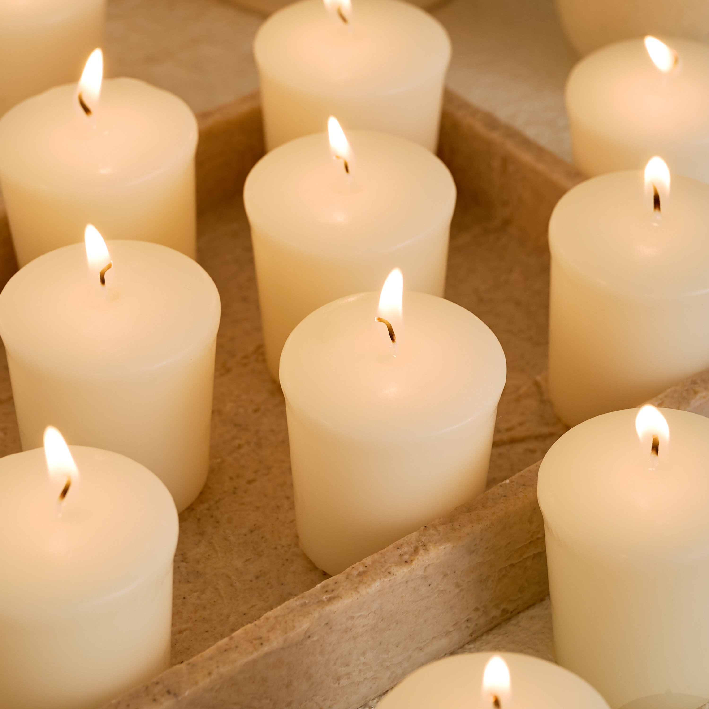 Luna 12-Piece Unscented Votive Candle Set - 8 h-hbxlivingroom-decorandaccessories-candles-image-3