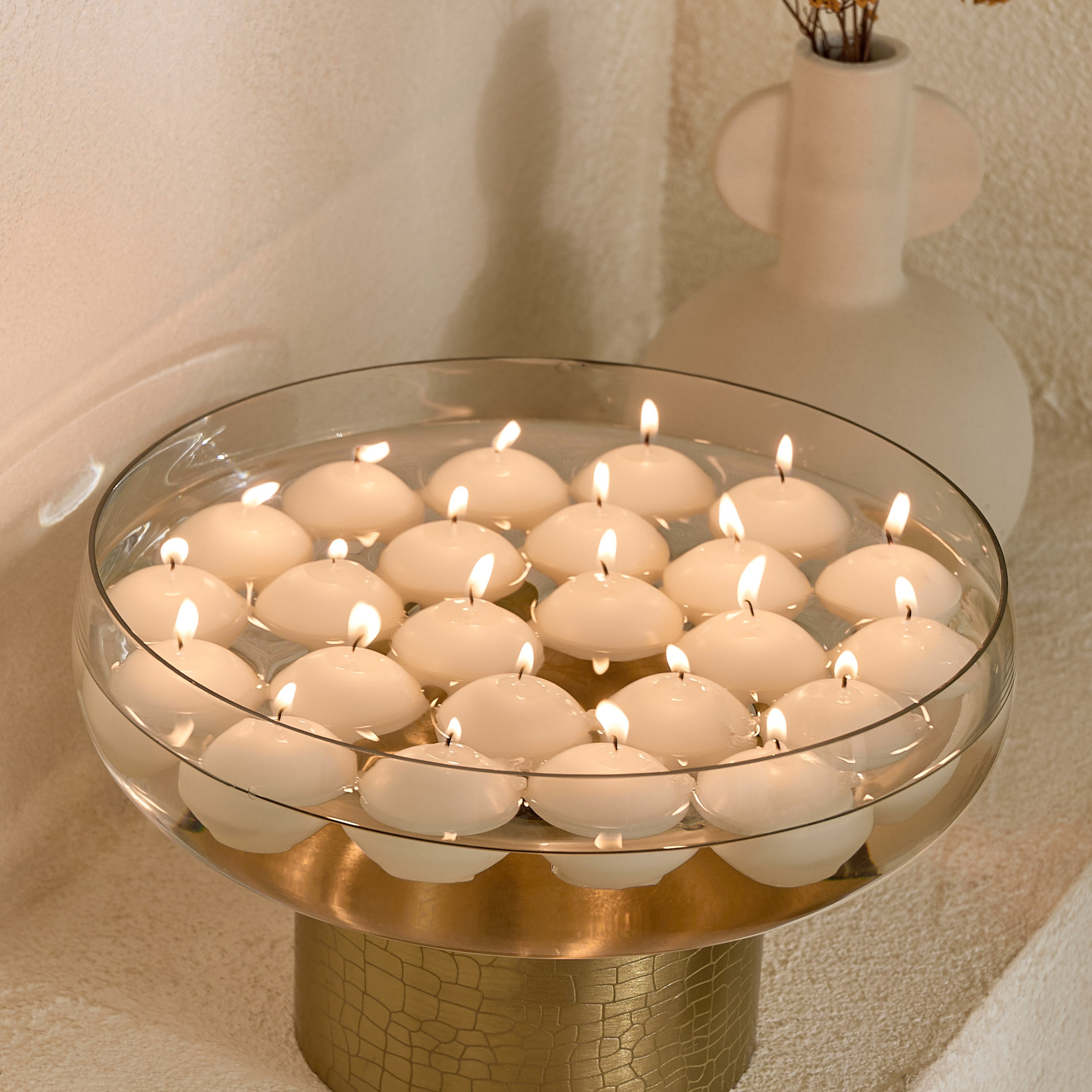 Luna 24-Piece Unscented Floating Candle Set - 4.5 h-hbxlivingroom-decorandaccessories-candles-image-6