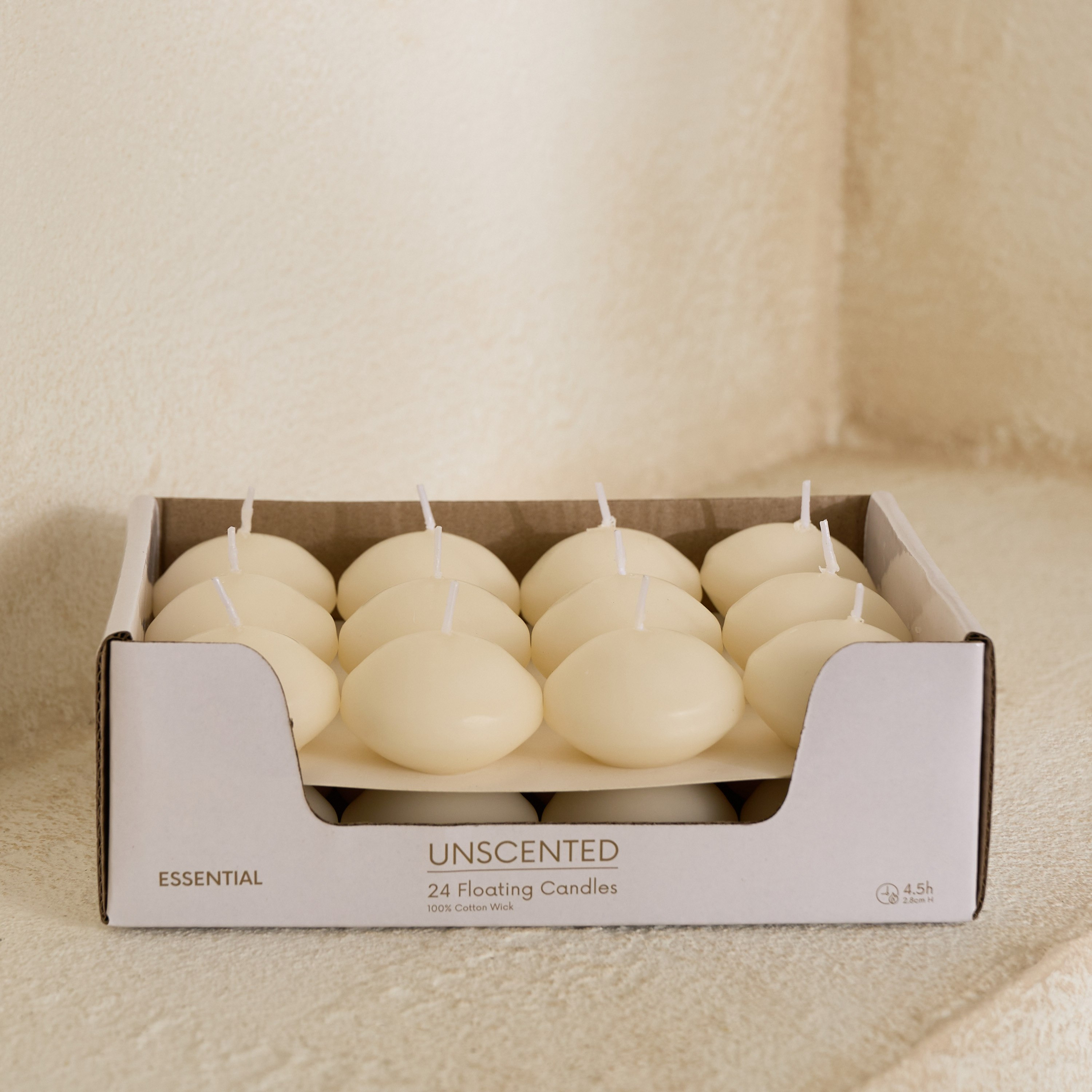 Luna 24-Piece Unscented Floating Candle Set - 4.5 h-hbxlivingroom-decorandaccessories-candles-image-9