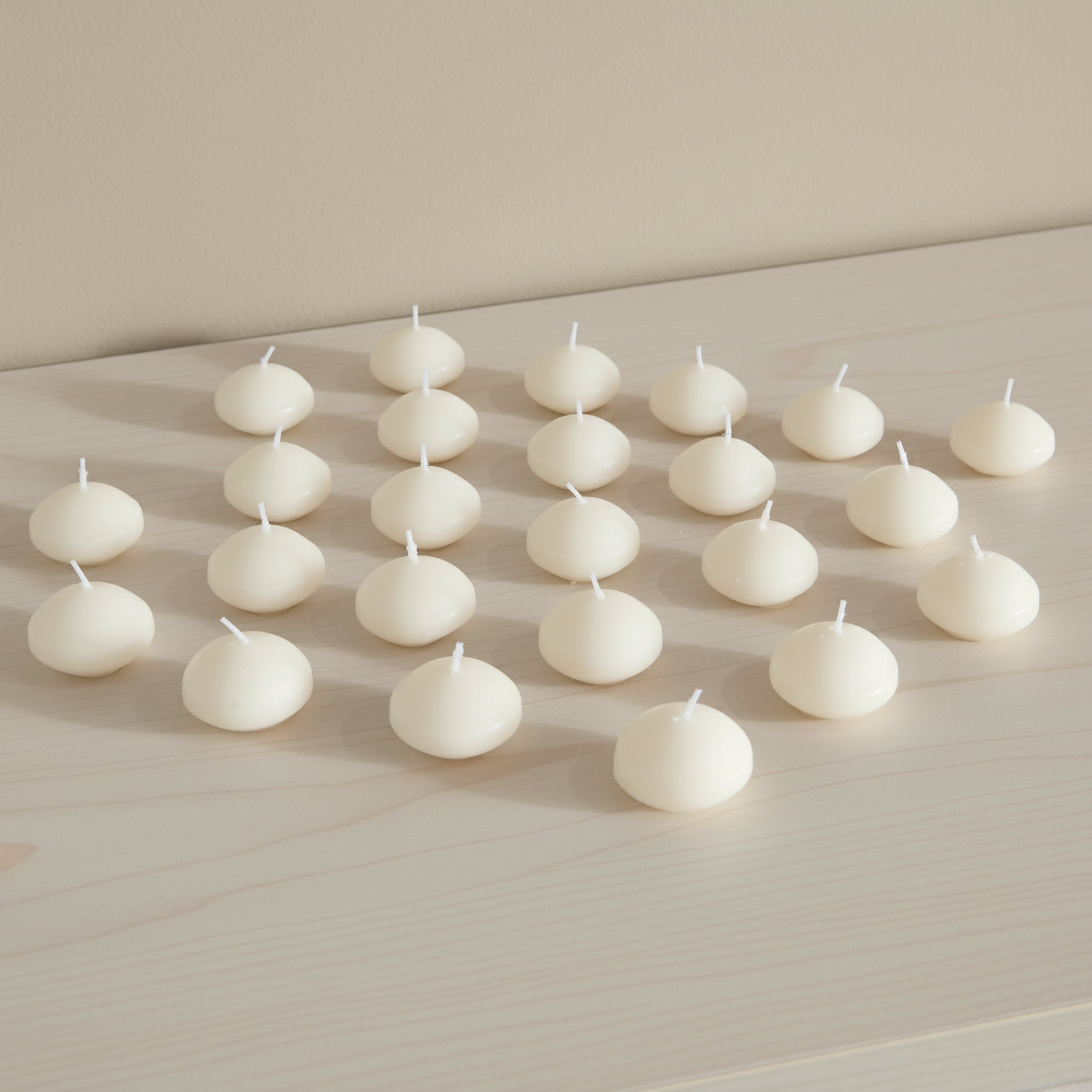Luna 24-Piece Unscented Floating Candle Set - 4.5 h-hbxlivingroom-decorandaccessories-candles-image-3