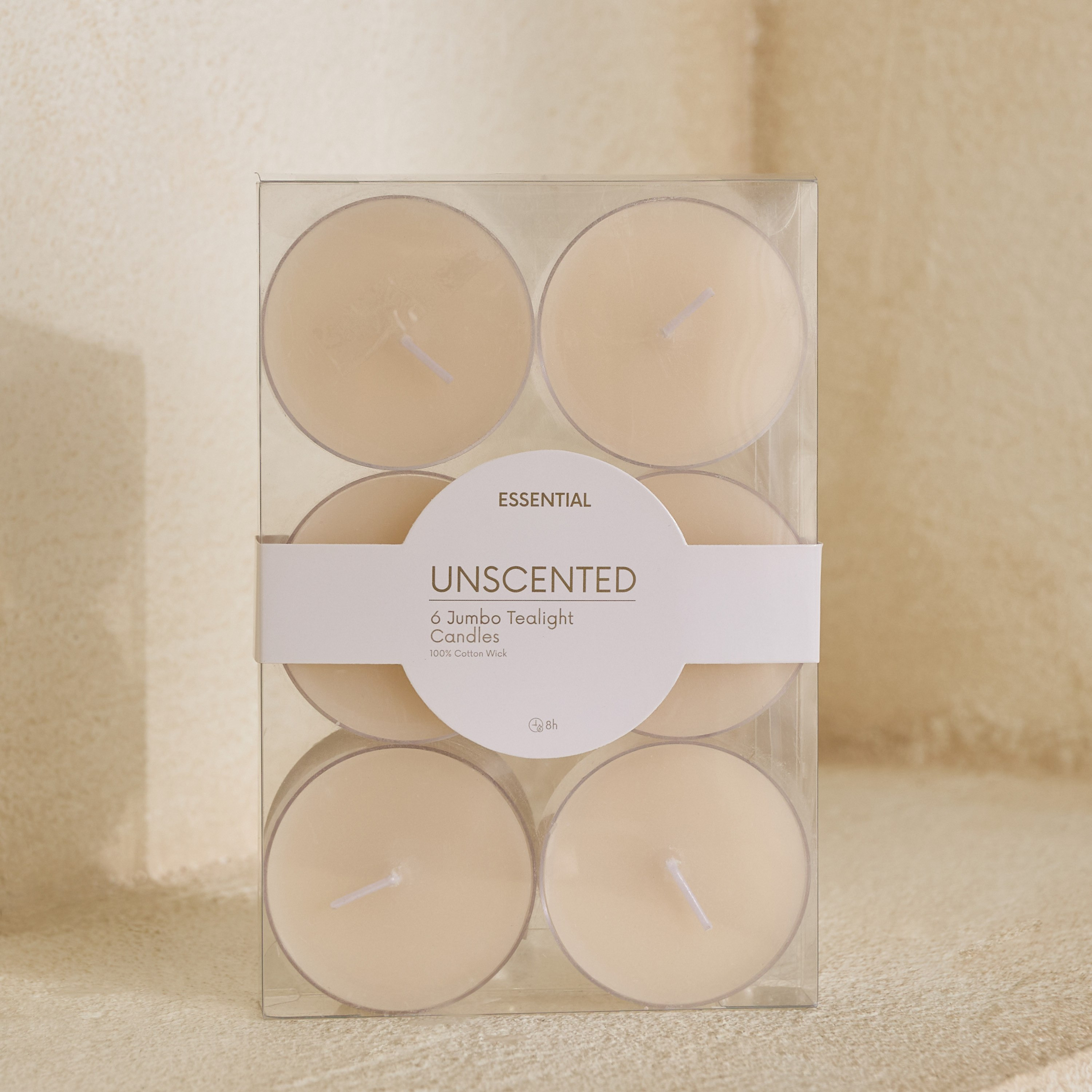Luna 6-Piece Unscented Jumbo Tealight Candle Set - 8 h-hbxlivingroom-decorandaccessories-candles-image-9