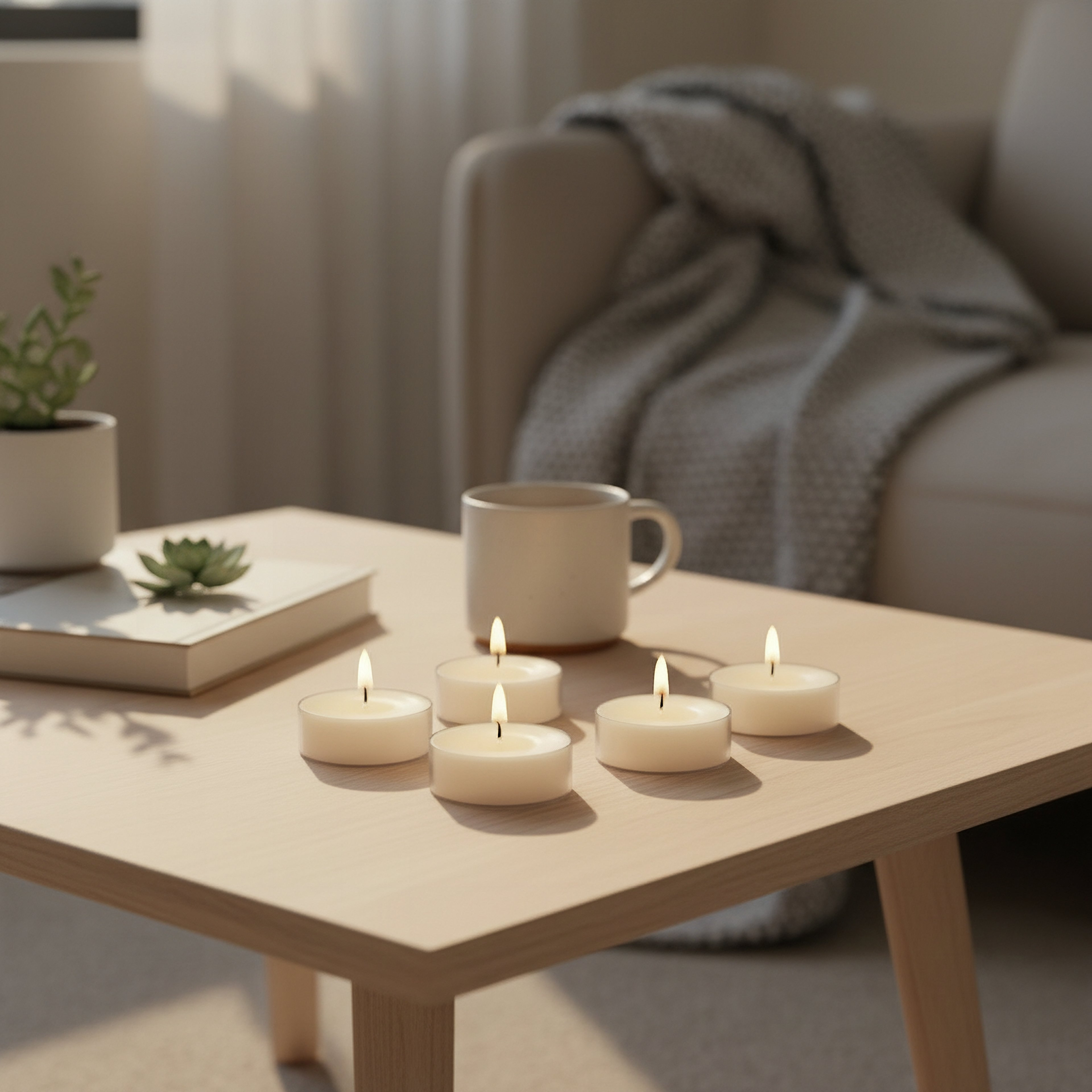 Luna 6-Piece Unscented Jumbo Tealight Candle Set - 8 h-hbxlivingroom-decorandaccessories-candles-image-4