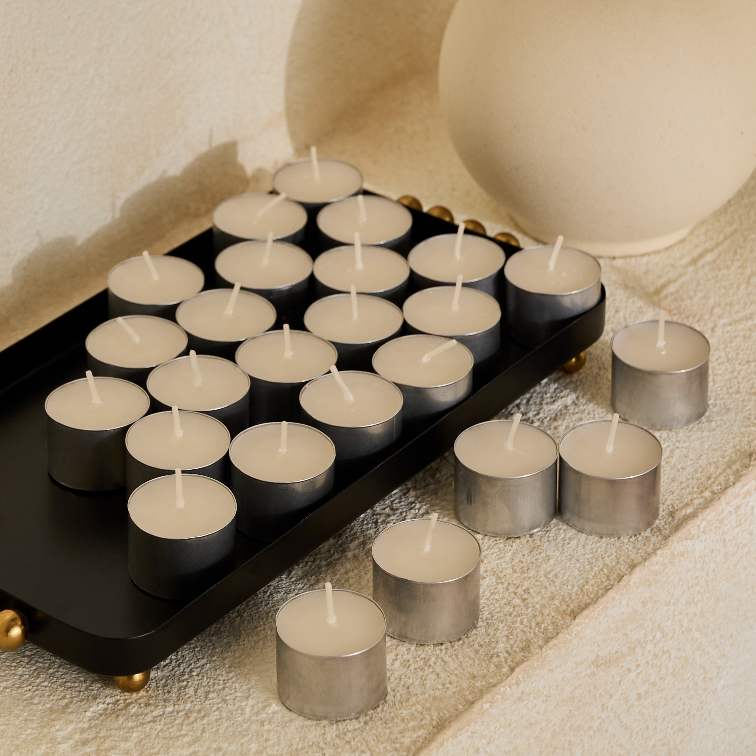 Luna 25-Piece Unscented Tealight Candle Set - 8 h-hbxlivingroom-decorandaccessories-candles-image-6