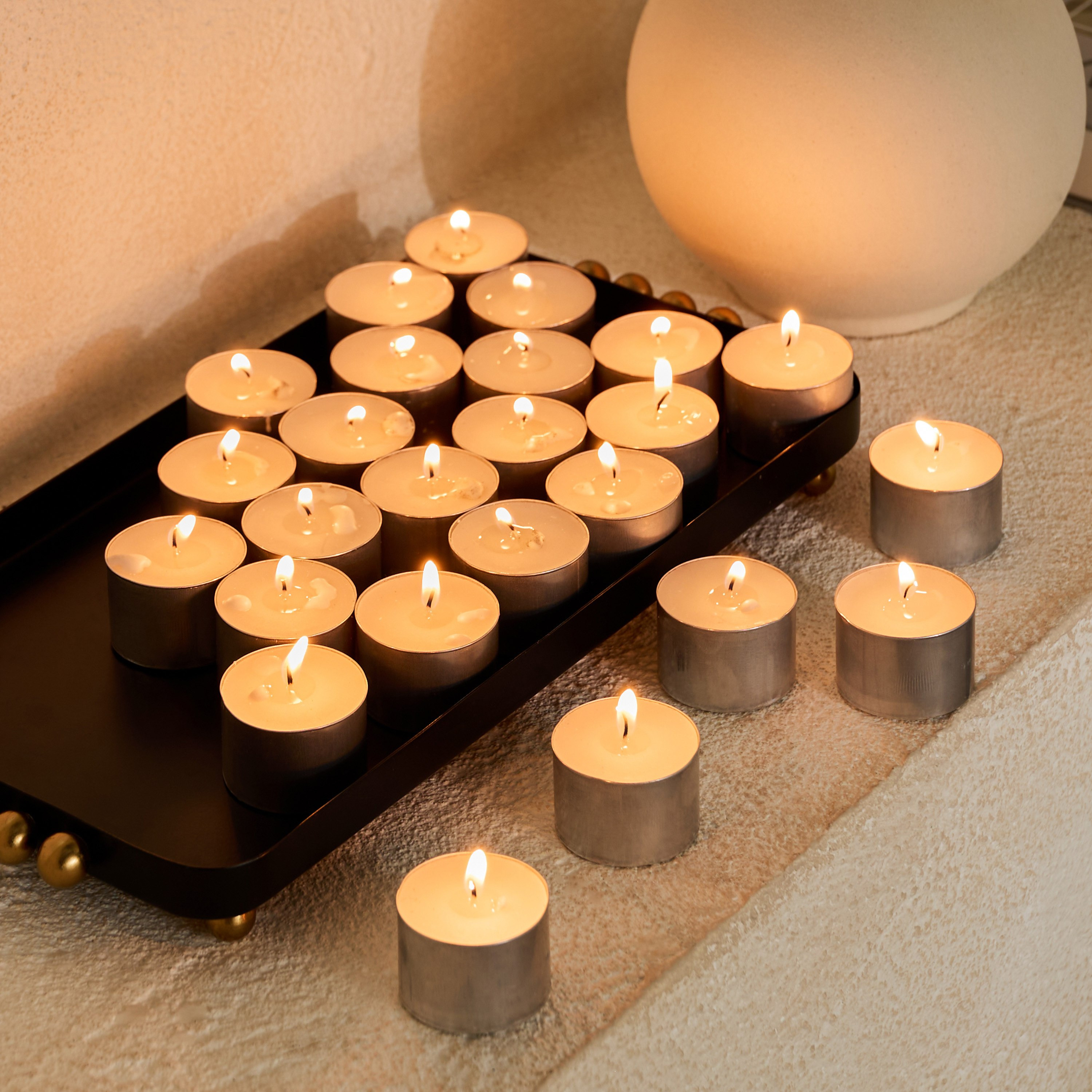Luna 25-Piece Unscented Tealight Candle Set - 8 h-hbxlivingroom-decorandaccessories-candles-image-7