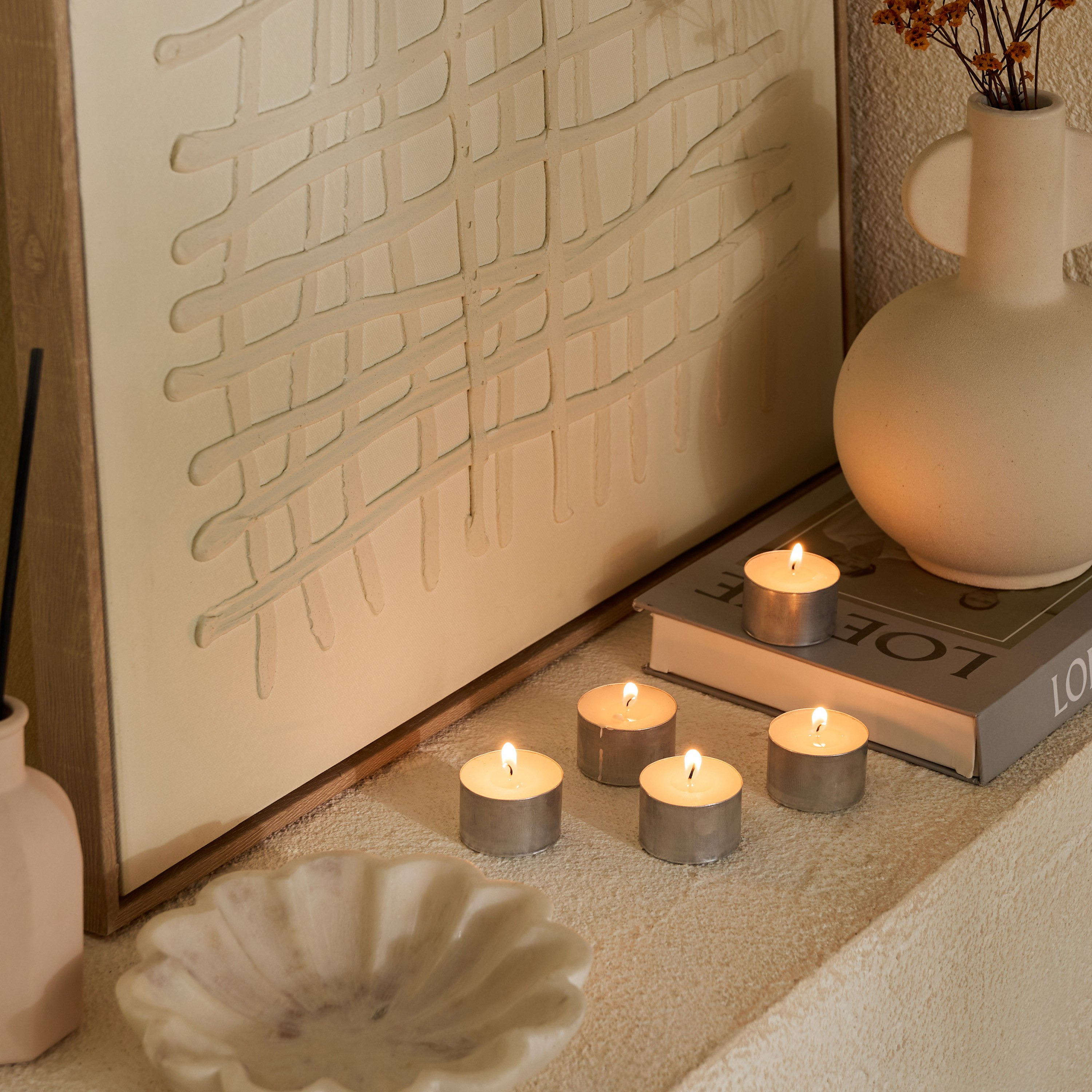 Luna 25-Piece Unscented Tealight Candle Set - 8 h-hbxlivingroom-decorandaccessories-candles-image-9