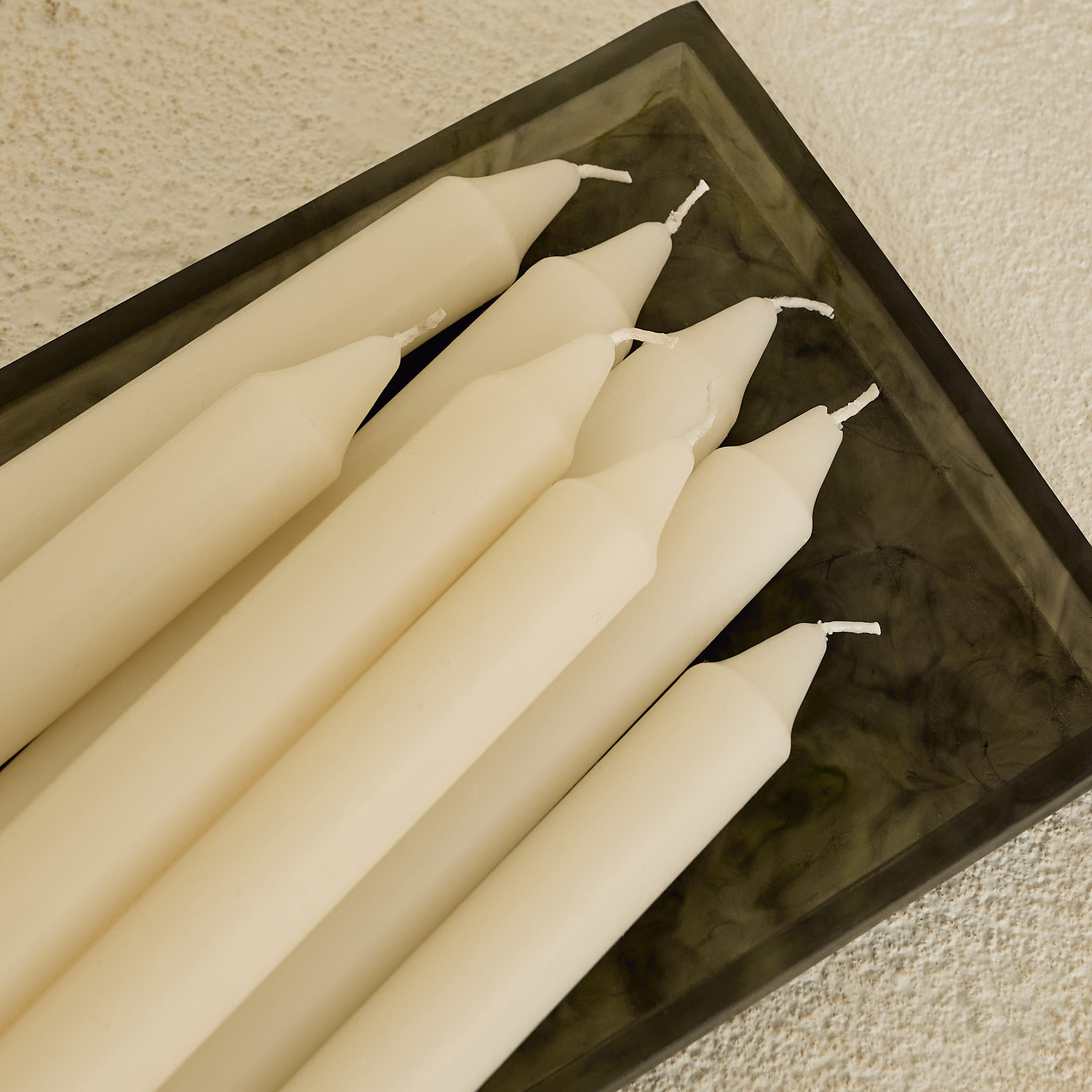 Luna 8-Piece Unscented Taper Candle Set - 25 cm-hbxlivingroom-decorandaccessories-candles-image-6