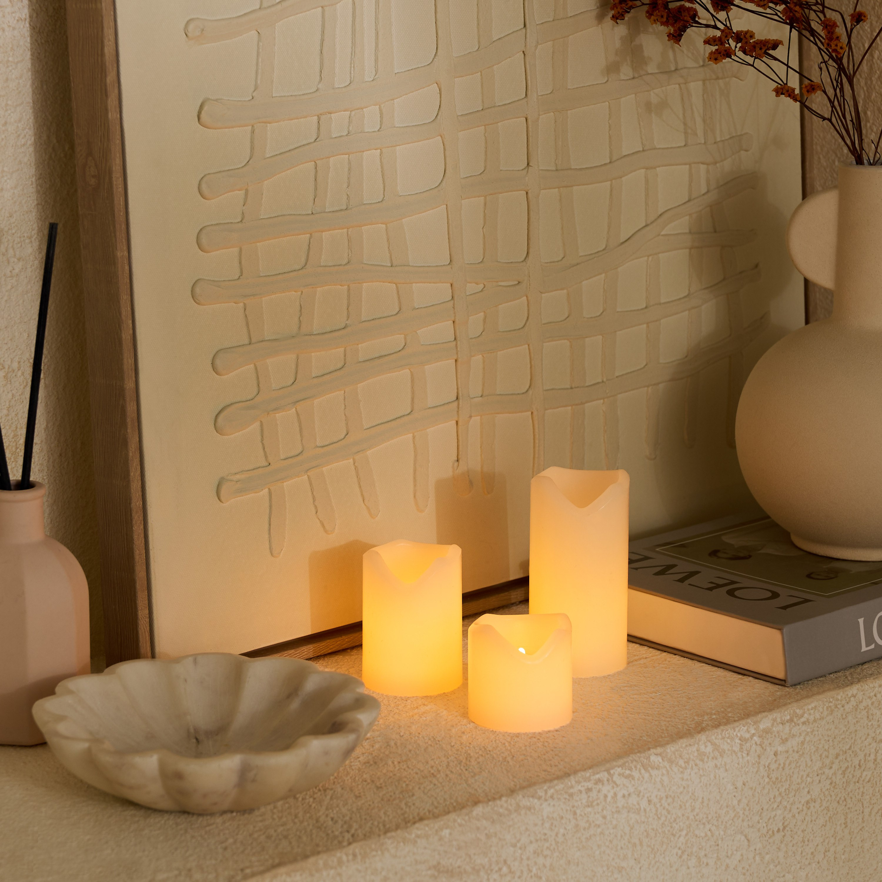 Luna 3-Piece LED Flameless Wax Candle Set-hbxlivingroom-decorandaccessories-candles-image-8