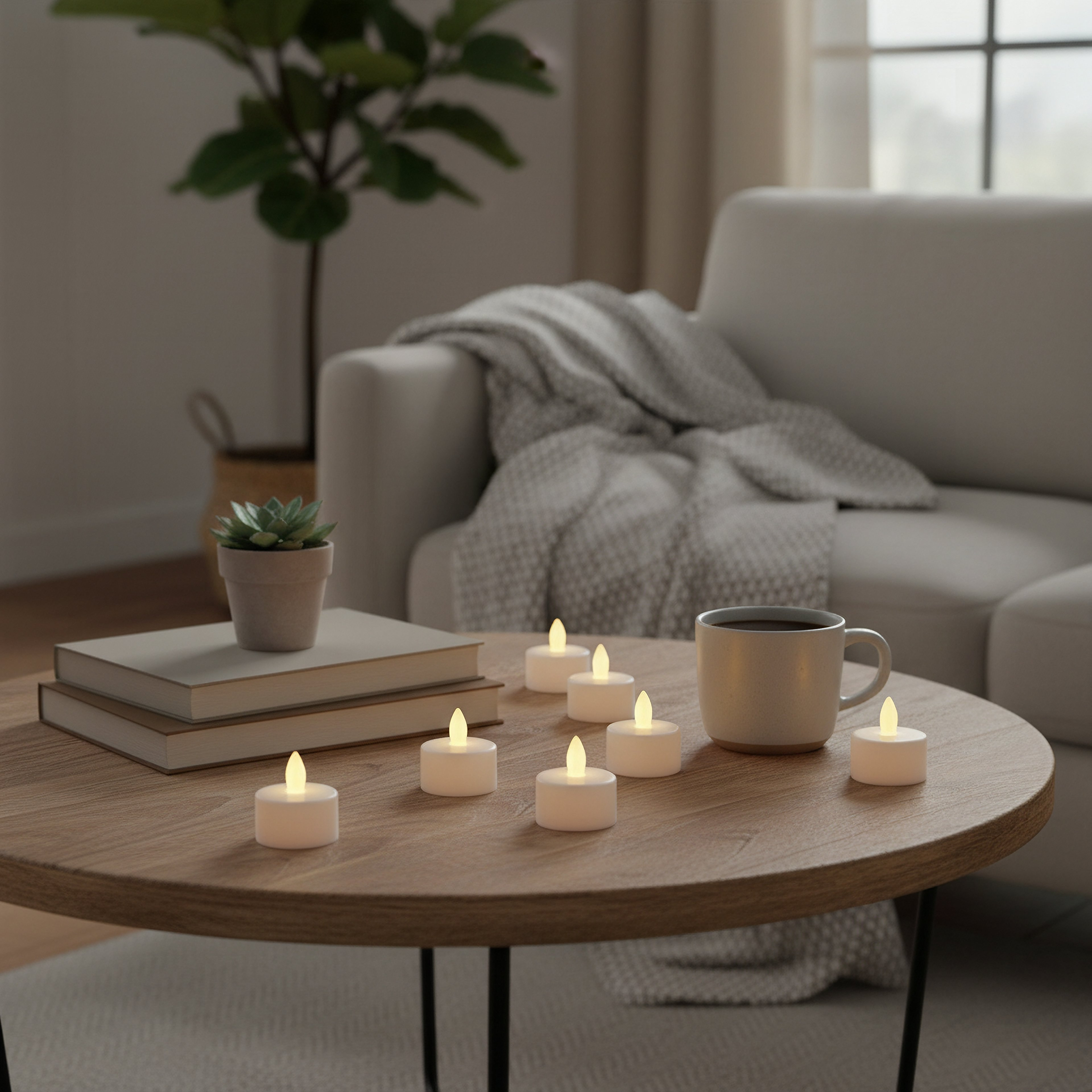 شموع صغيرة ليد بدون لهب 6 قطع من لونا-hbxlivingroom-decorandaccessories-candles-image-2