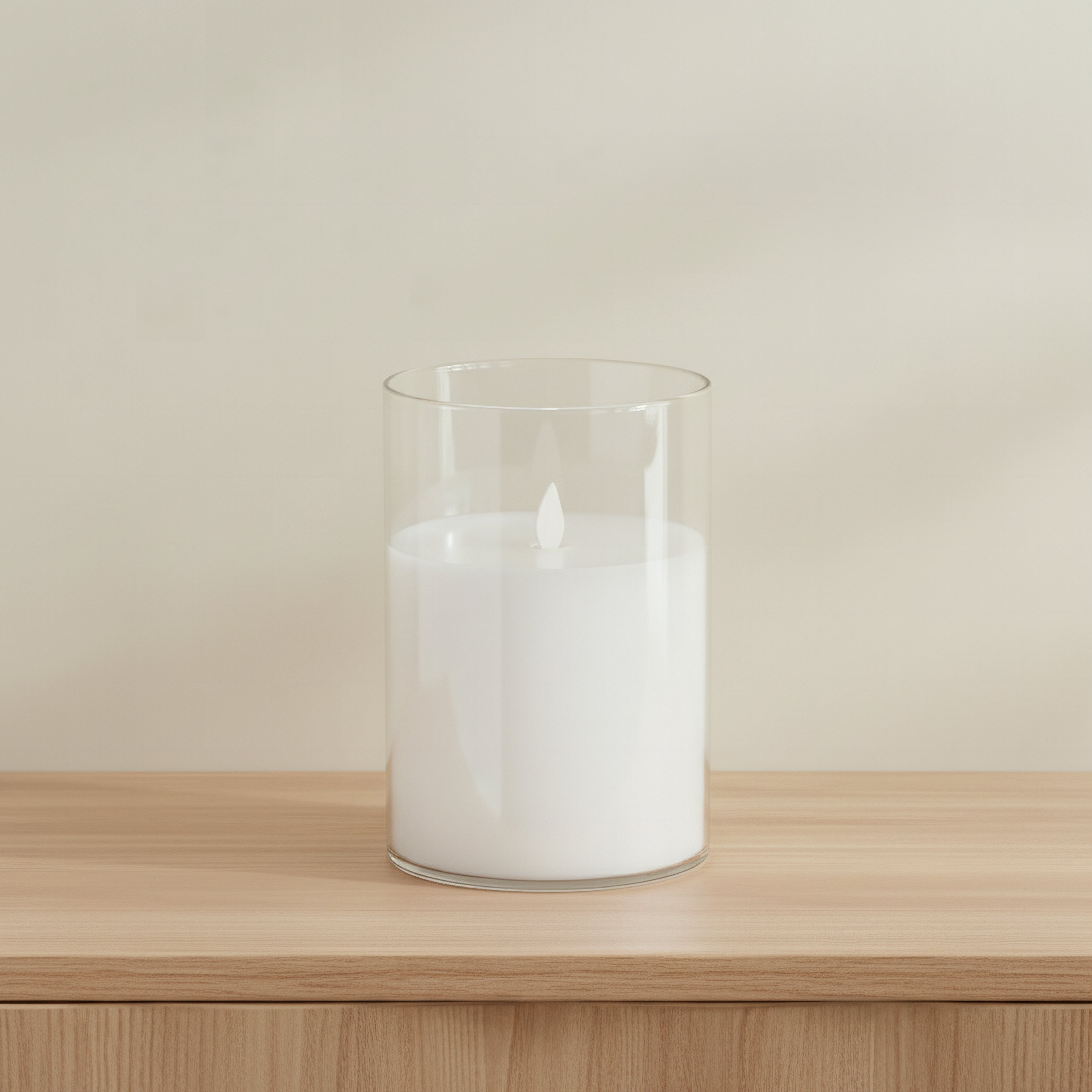 Luna LED Pillar Candle - 10x15 cm-hbxlivingroom-decorandaccessories-candles-image-2