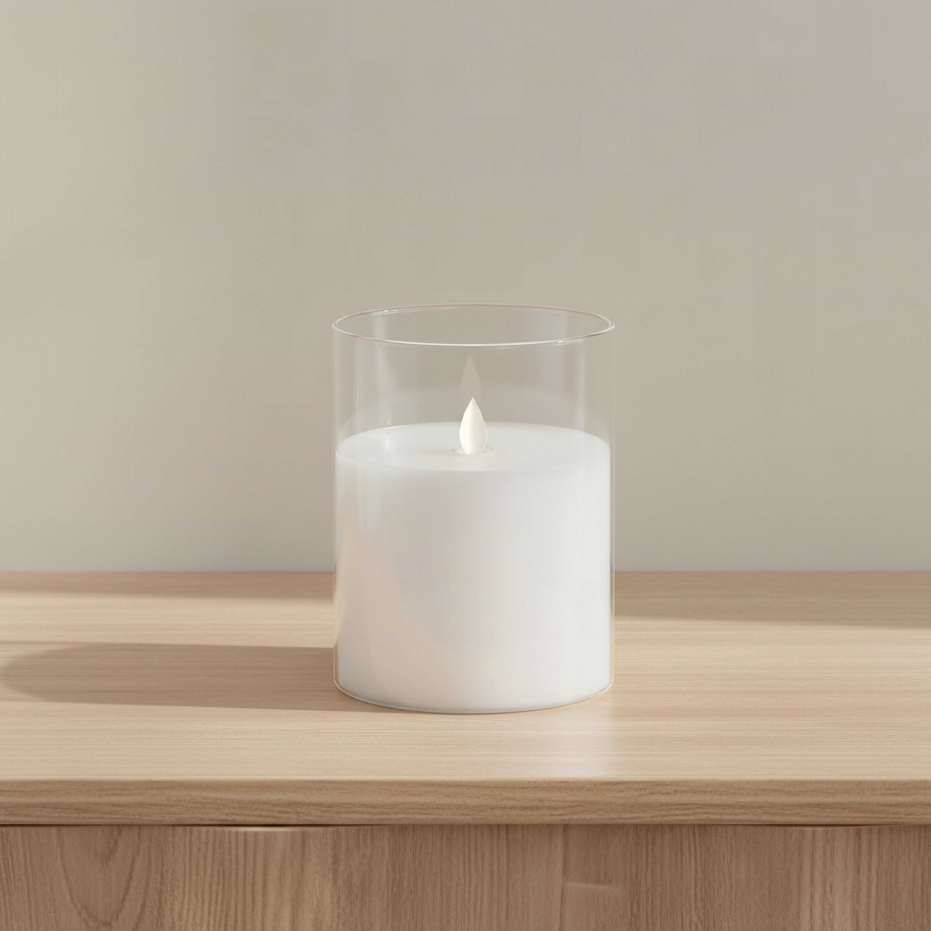 Luna LED Pillar Candle - 10x12.5 cm-hbxlivingroom-decorandaccessories-candles-image-2