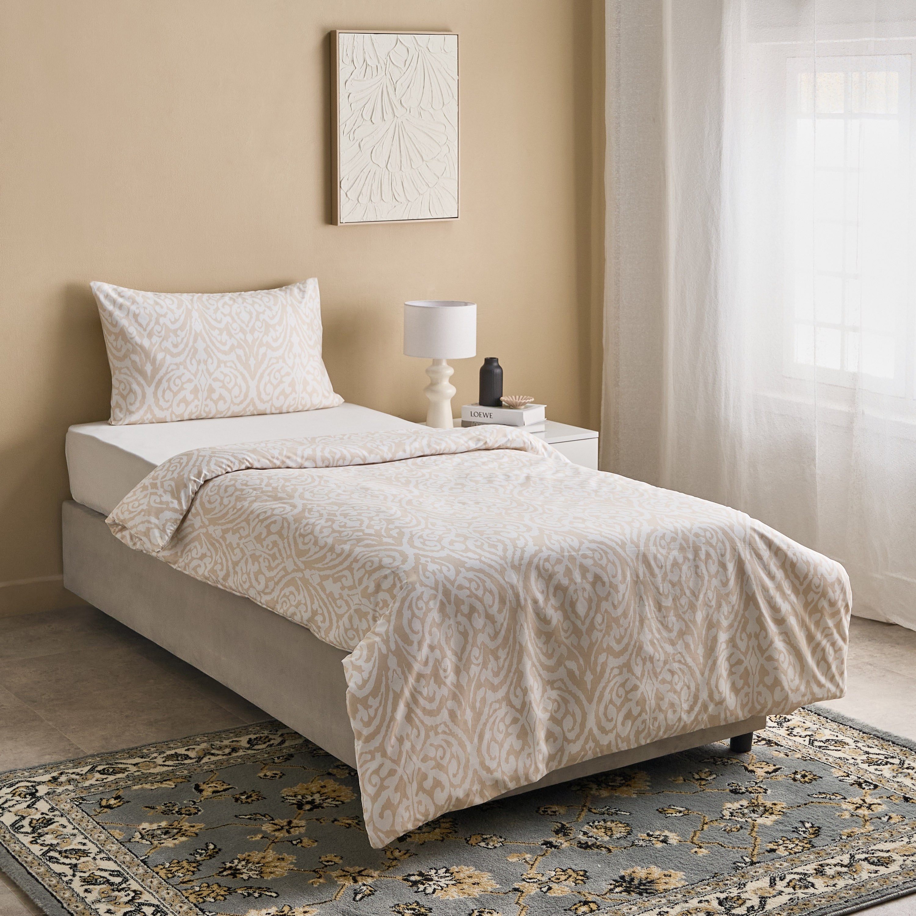 Matrix Esssen 2-Piece Microfiber Printed Single Duvet Cover Set - 135x200 cm-hbxhomeware-hbxbedroom-image-8