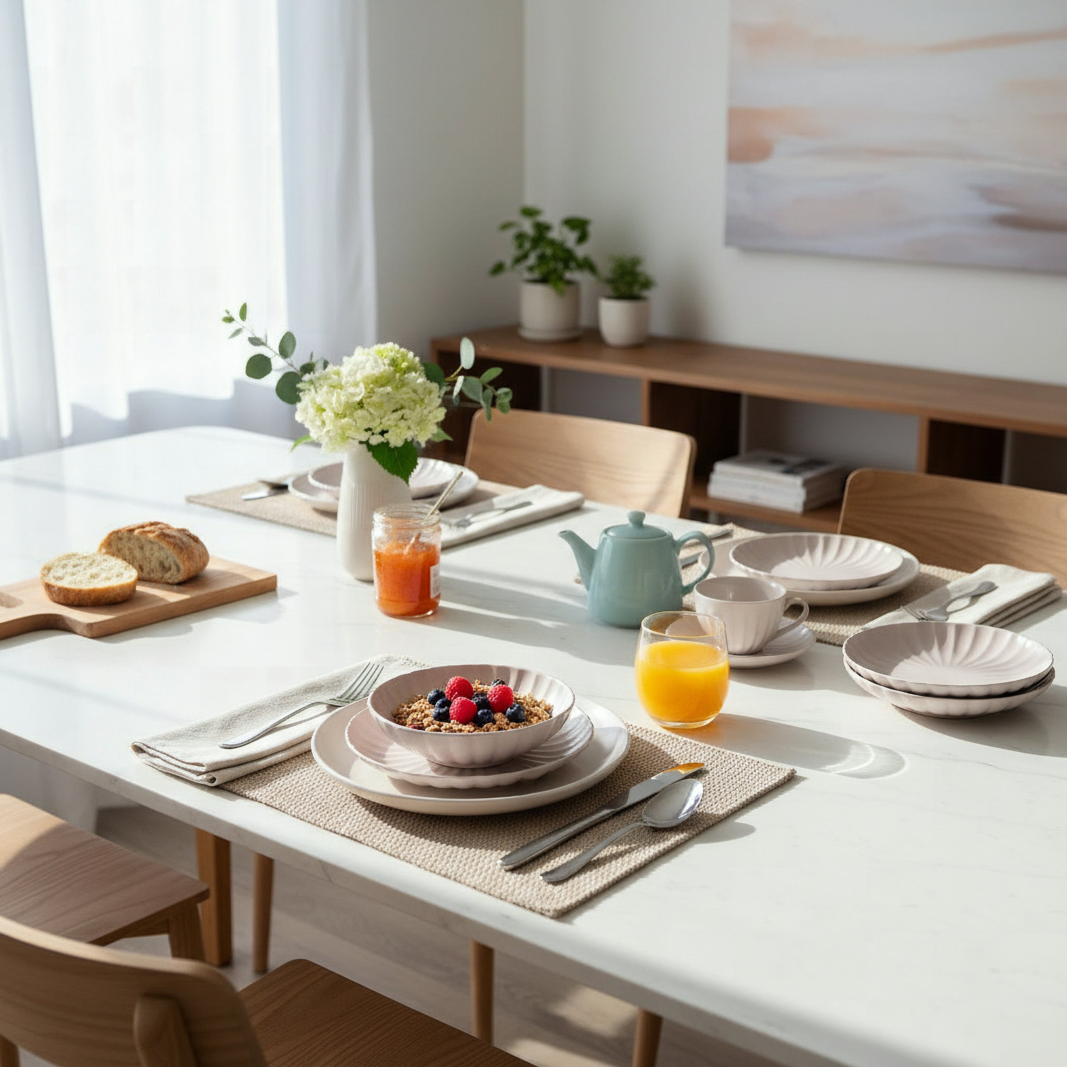صحن جانبي صدفي من سيام - 20 سم-hbxdecorandfurnishings-tabletop-crockery-image-4