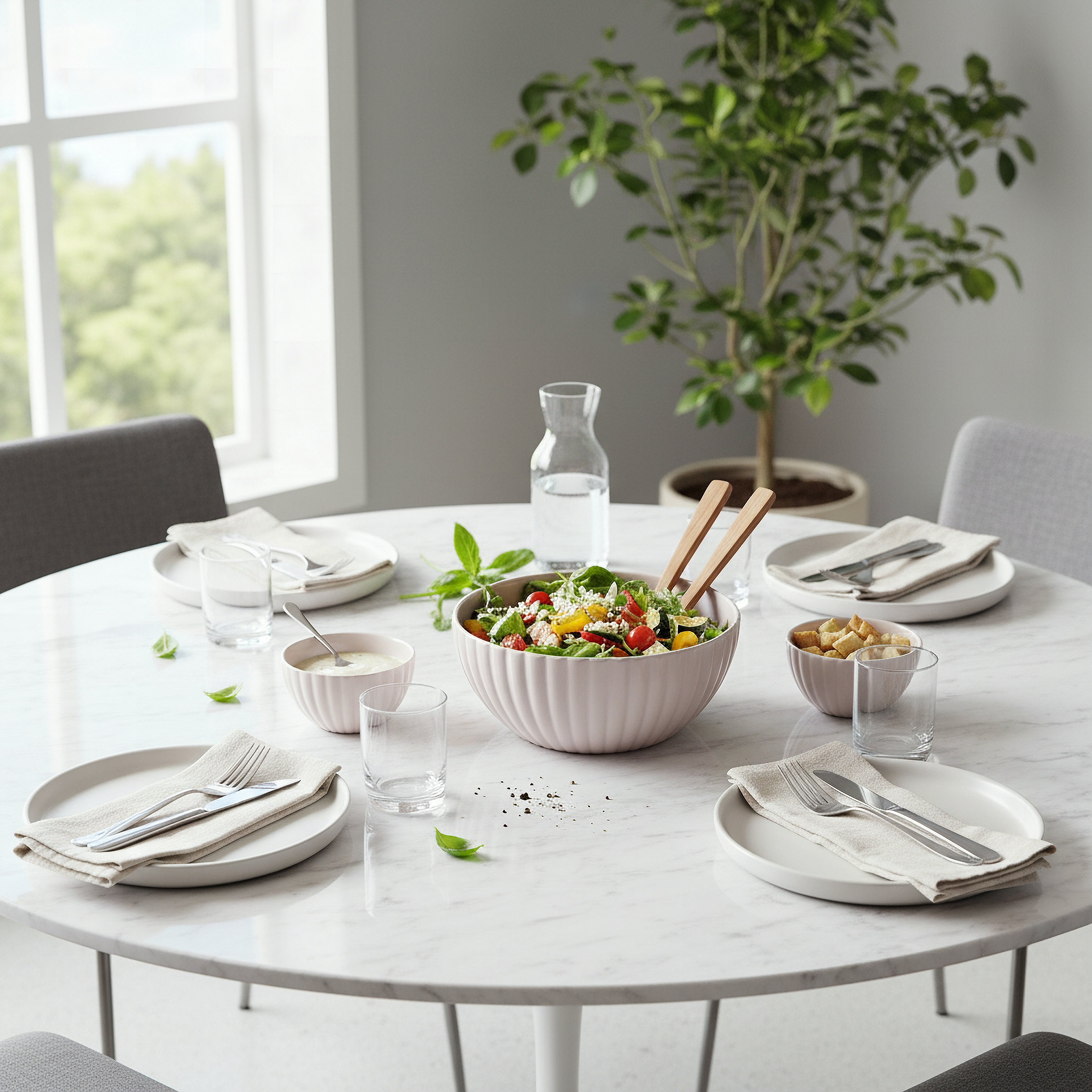 Siam Scallop Serving Bowl - 22.8 cm-hbxdecorandfurnishings-tabletop-serveware-image-4
