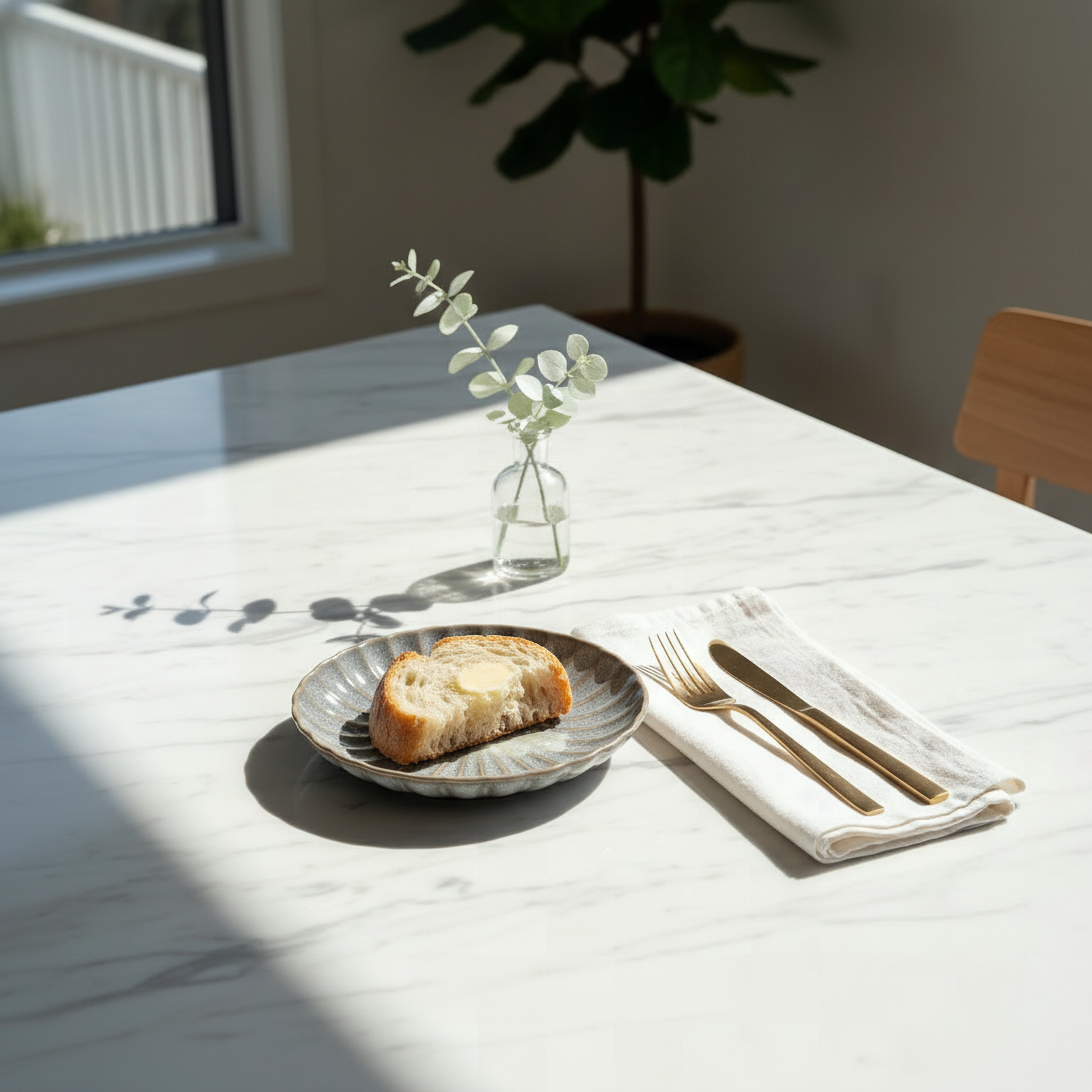 صحن جانبي بتصميم صدفي من سيام - 20 سم-hbxdecorandfurnishings-tabletop-crockery-image-4