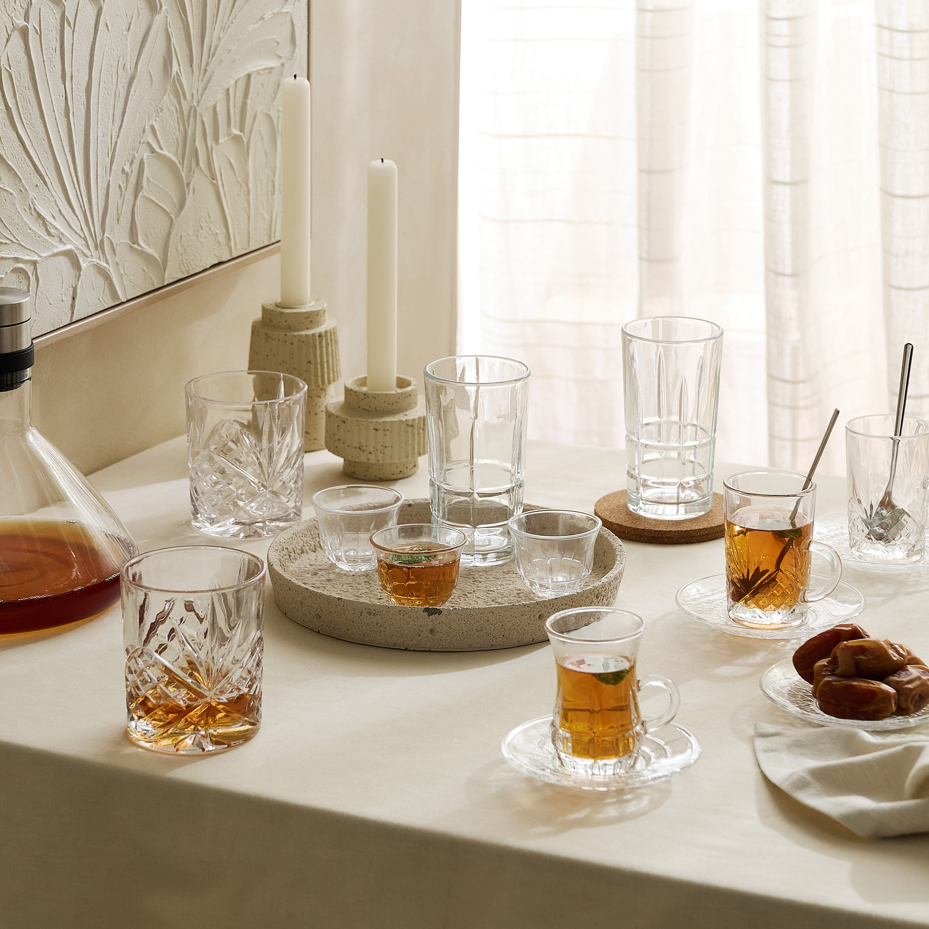 طقم أكواب زجاجية 6 قطع من أرابيا - 330 مل-hbxhomeware-hbxkitchen-image-5
