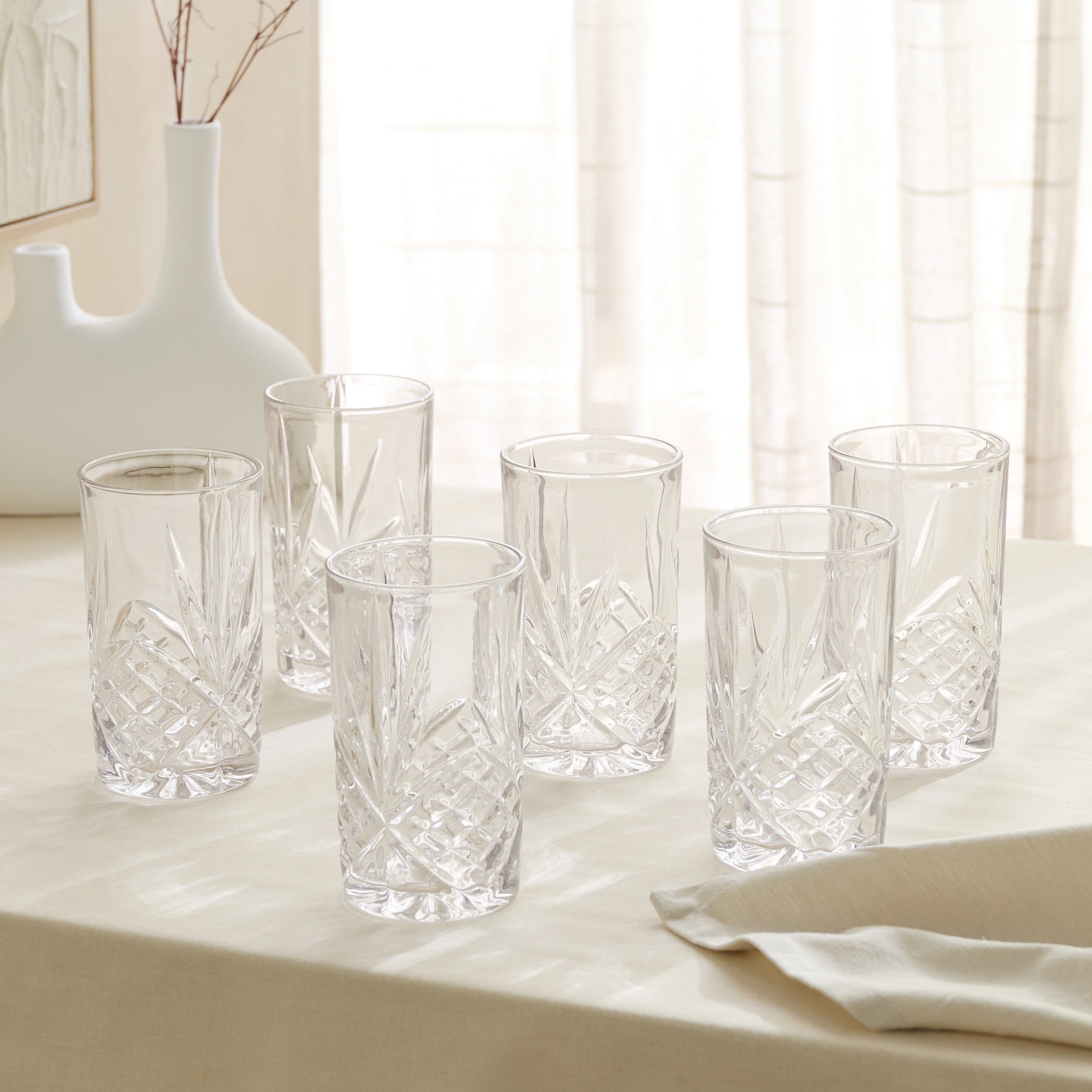 طقم أكواب هاي بول 6 قطع من أرابيا - 360 مل-hbxhomeware-hbxkitchen-image-1