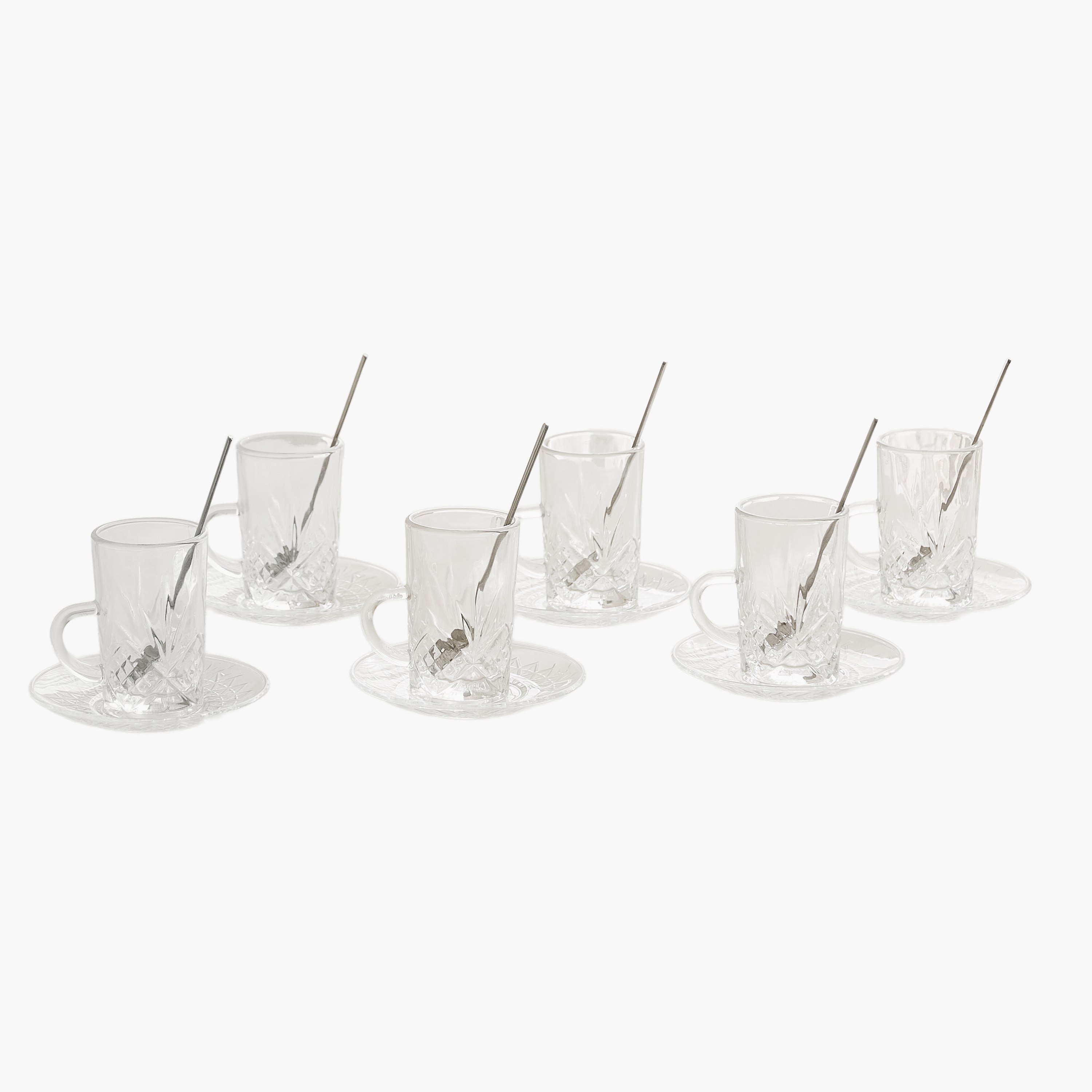طقم إستيكان مع ملاعق 18 قطعة من سوهو - 125 مل-hbxhomeware-diningandtabletop-coffeeandteasets-image-6
